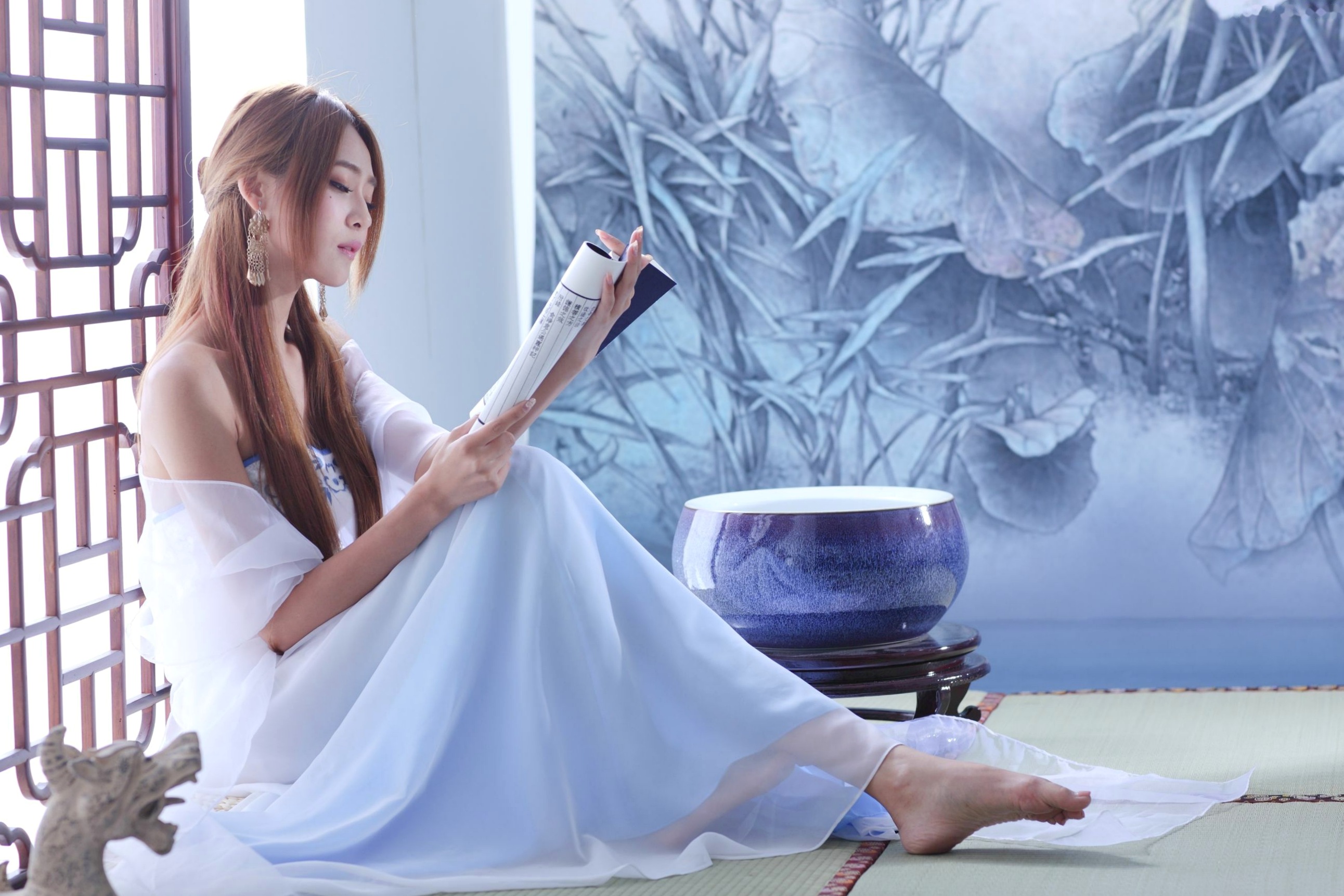 Gallery - 台湾正妹Winnie小雪庄温妮《古装丽人》穿旗袍演绎清宫古典风情写真集台湾旗袍气质角色扮演女神 女神私房照_秀色女神 - image 1
