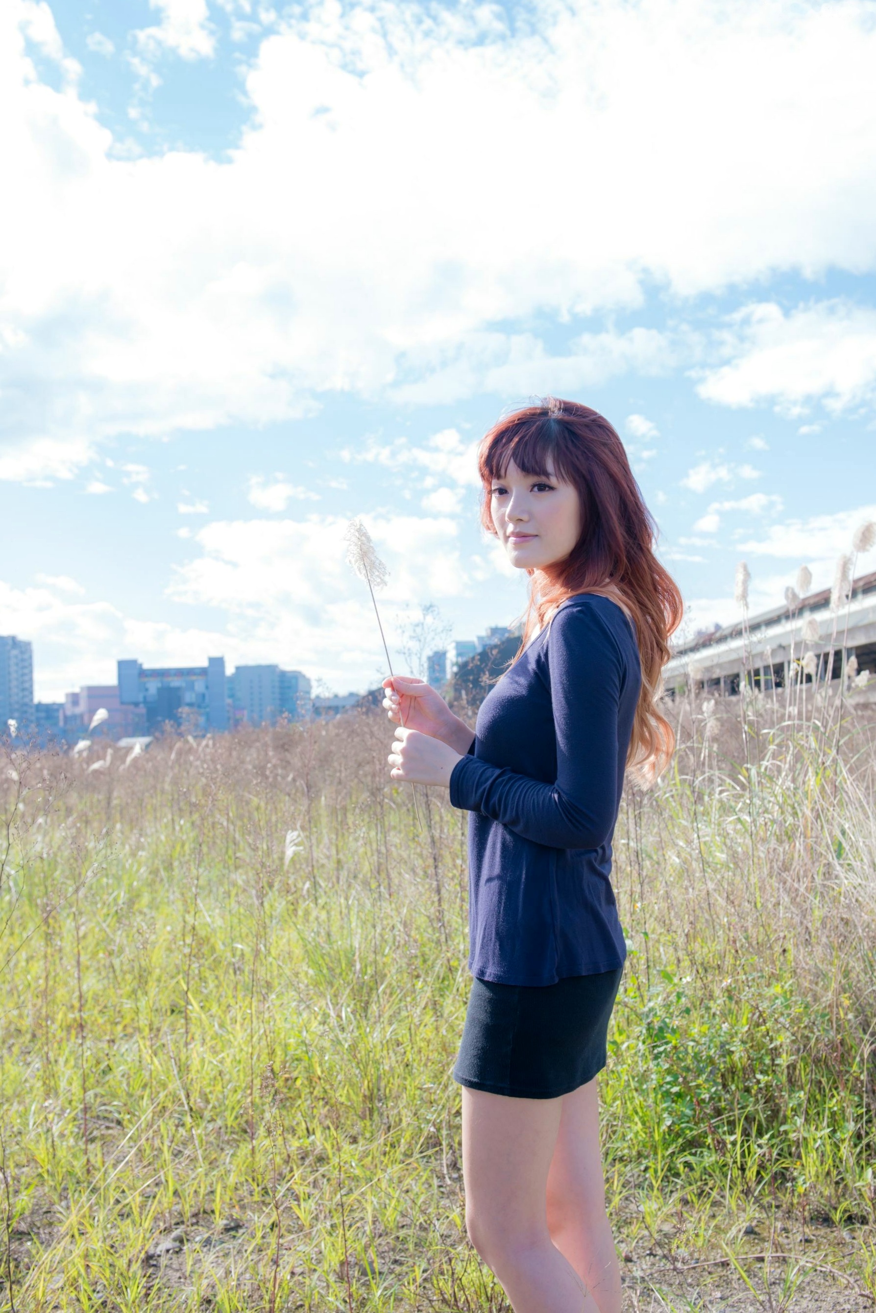 Gallery - 台湾正妹林岗怡Didy《废墟车站唯美外拍》写真集 气质清纯户外实拍台湾清新气质户外女神 女神私房照_秀色女神 - image 15