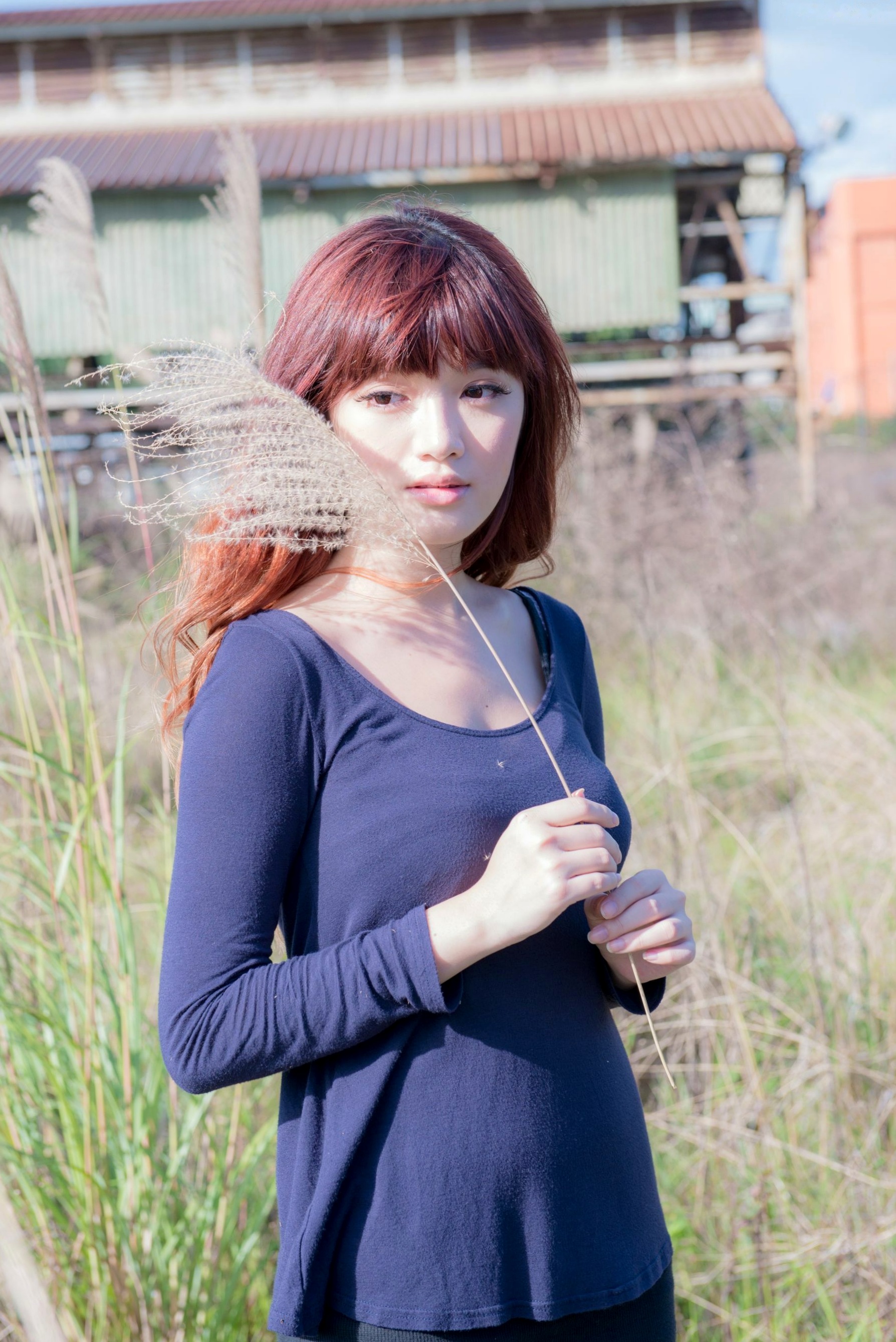 Gallery - 台湾正妹林岗怡Didy《废墟车站唯美外拍》写真集 气质清纯户外实拍台湾清新气质户外女神 女神私房照_秀色女神 - image 18