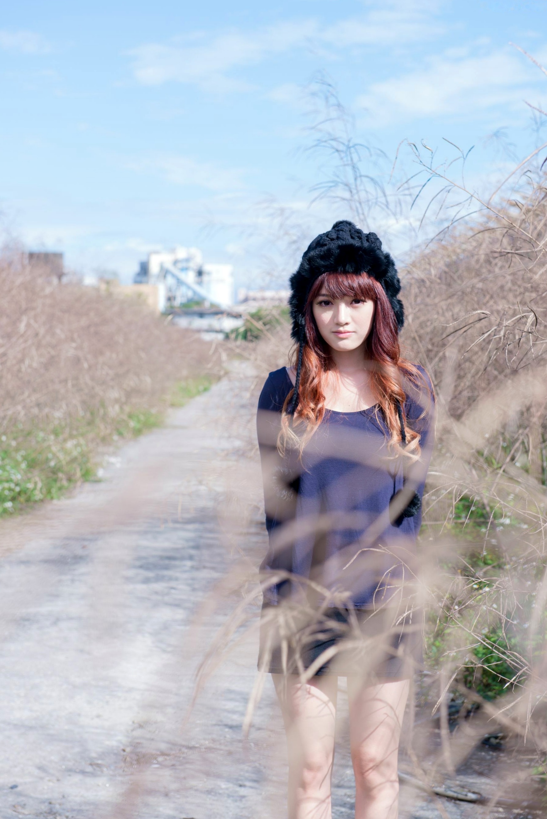 Gallery - 台湾正妹林岗怡Didy《废墟车站唯美外拍》写真集 气质清纯户外实拍台湾清新气质户外女神 女神私房照_秀色女神 - image 26