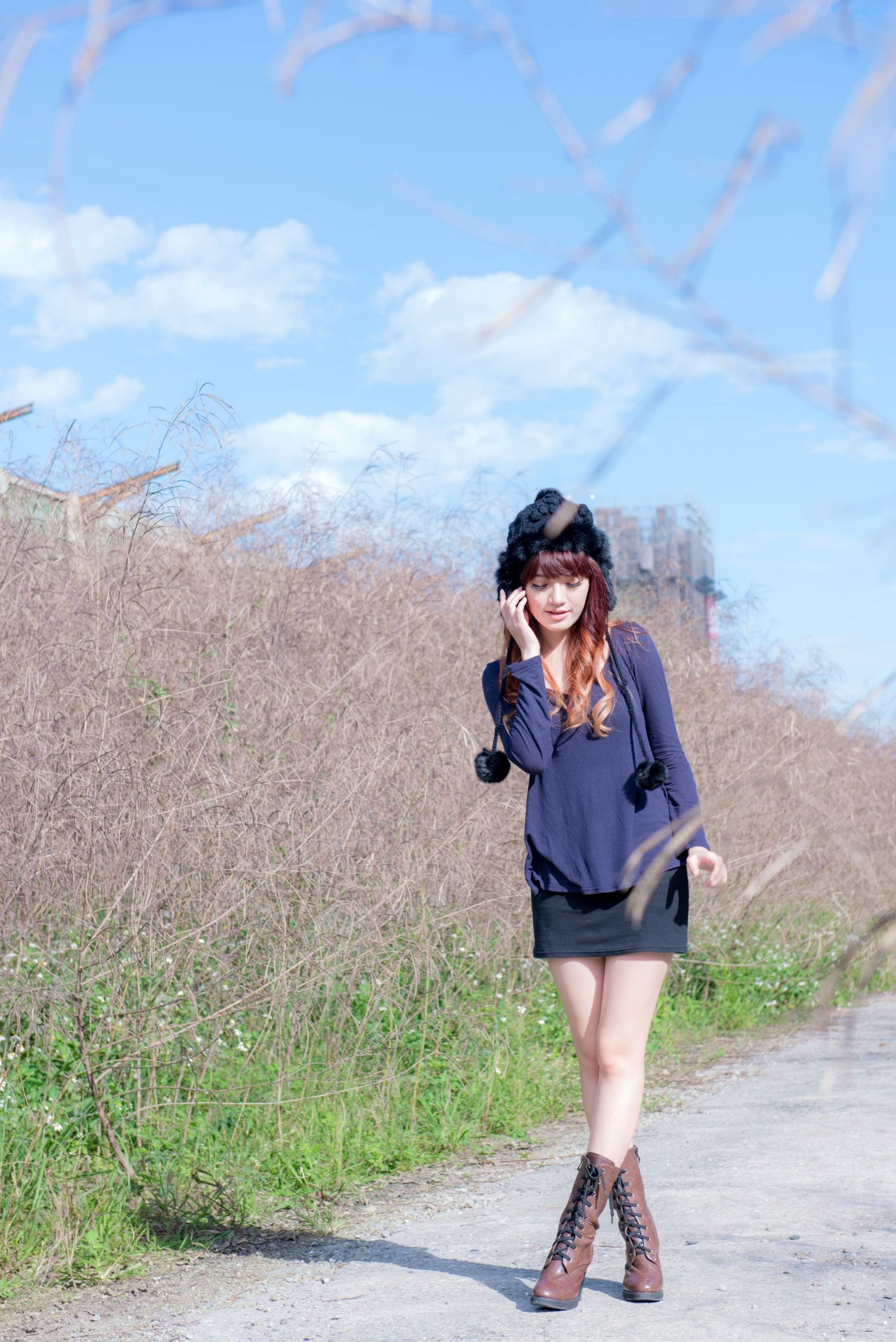 Gallery - 台湾正妹林岗怡Didy《废墟车站唯美外拍》写真集 气质清纯户外实拍台湾清新气质户外女神 女神私房照_秀色女神 - image 28