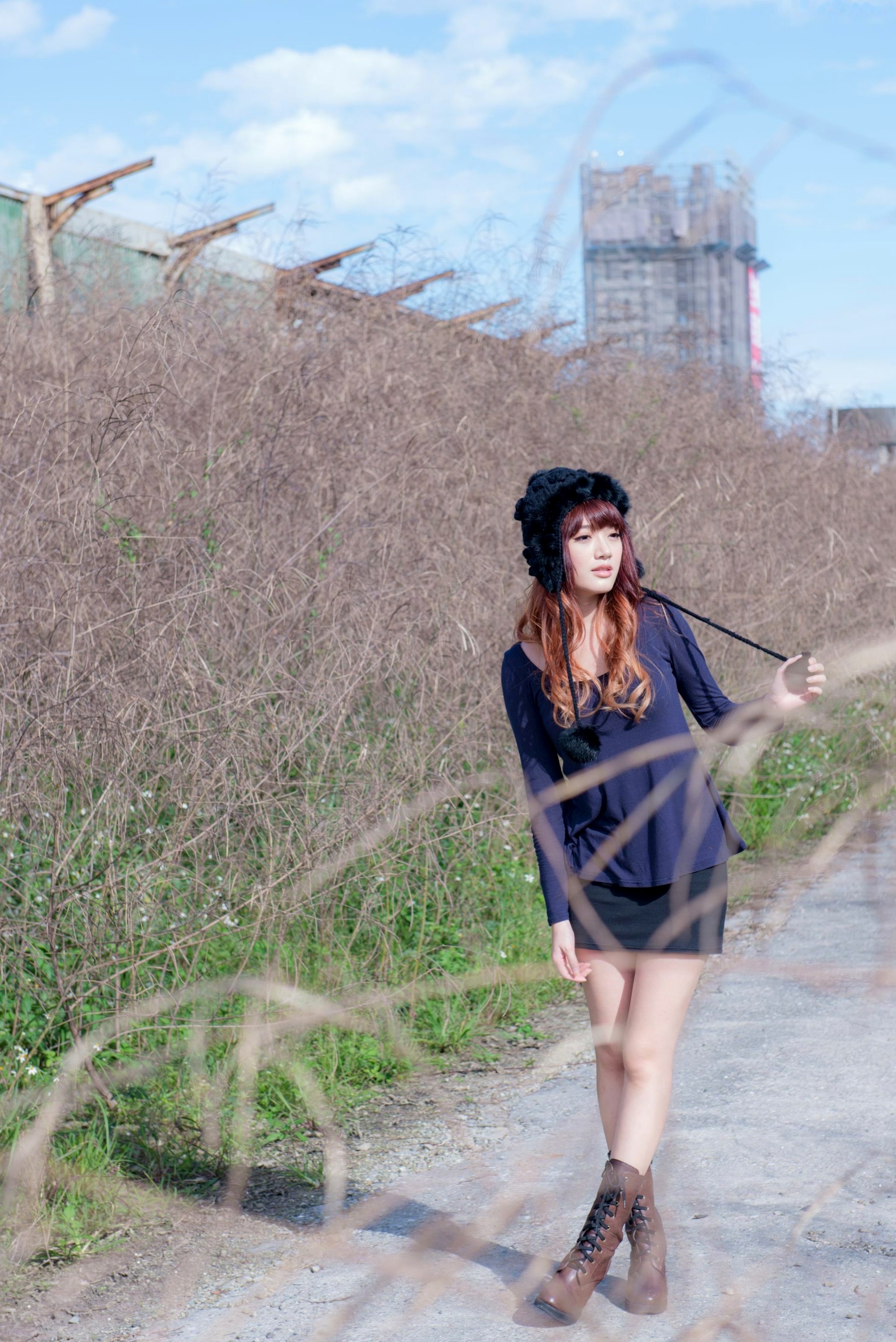 Gallery - 台湾正妹林岗怡Didy《废墟车站唯美外拍》写真集 气质清纯户外实拍台湾清新气质户外女神 女神私房照_秀色女神 - image 29