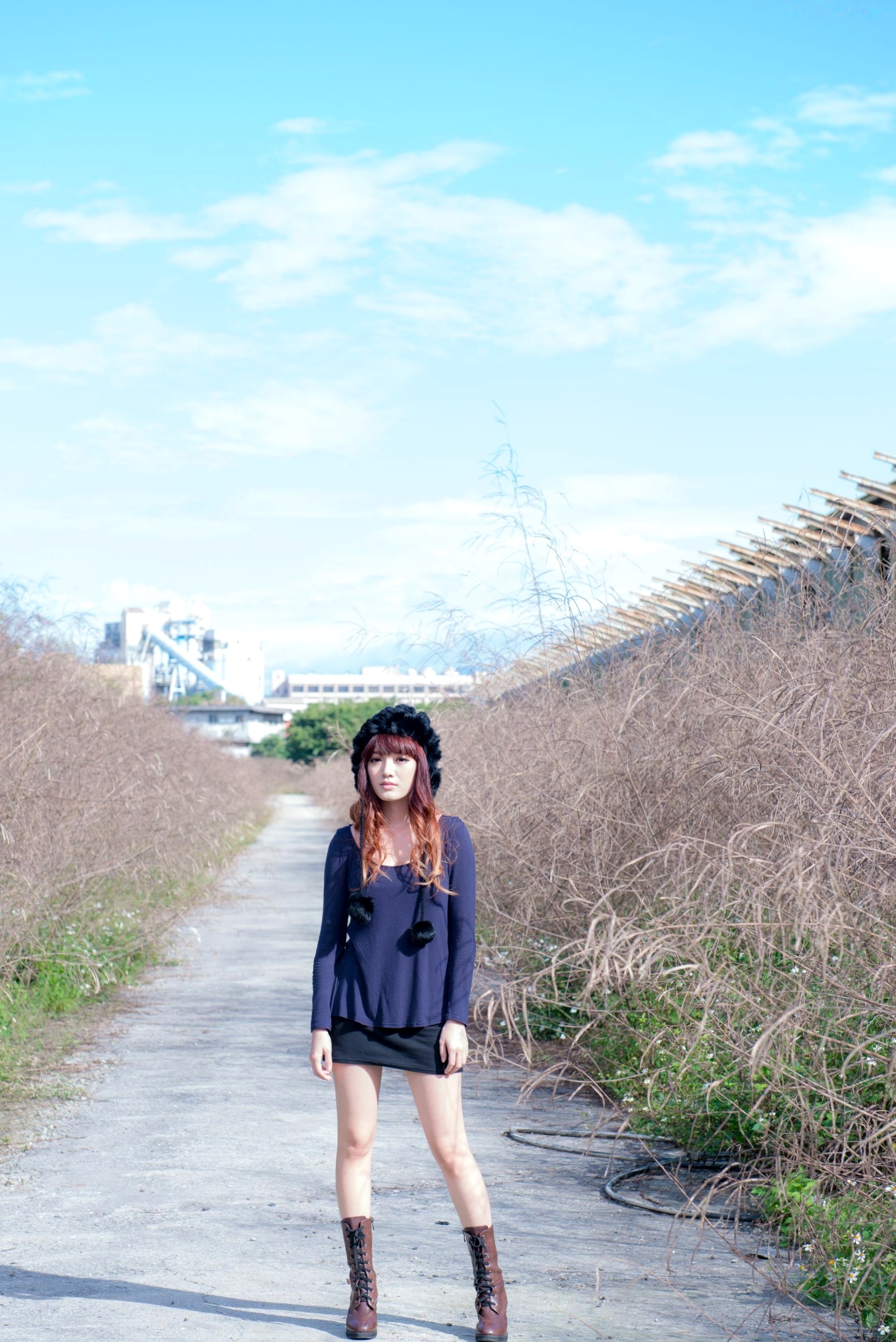 Gallery - 台湾正妹林岗怡Didy《废墟车站唯美外拍》写真集 气质清纯户外实拍台湾清新气质户外女神 女神私房照_秀色女神 - image 30