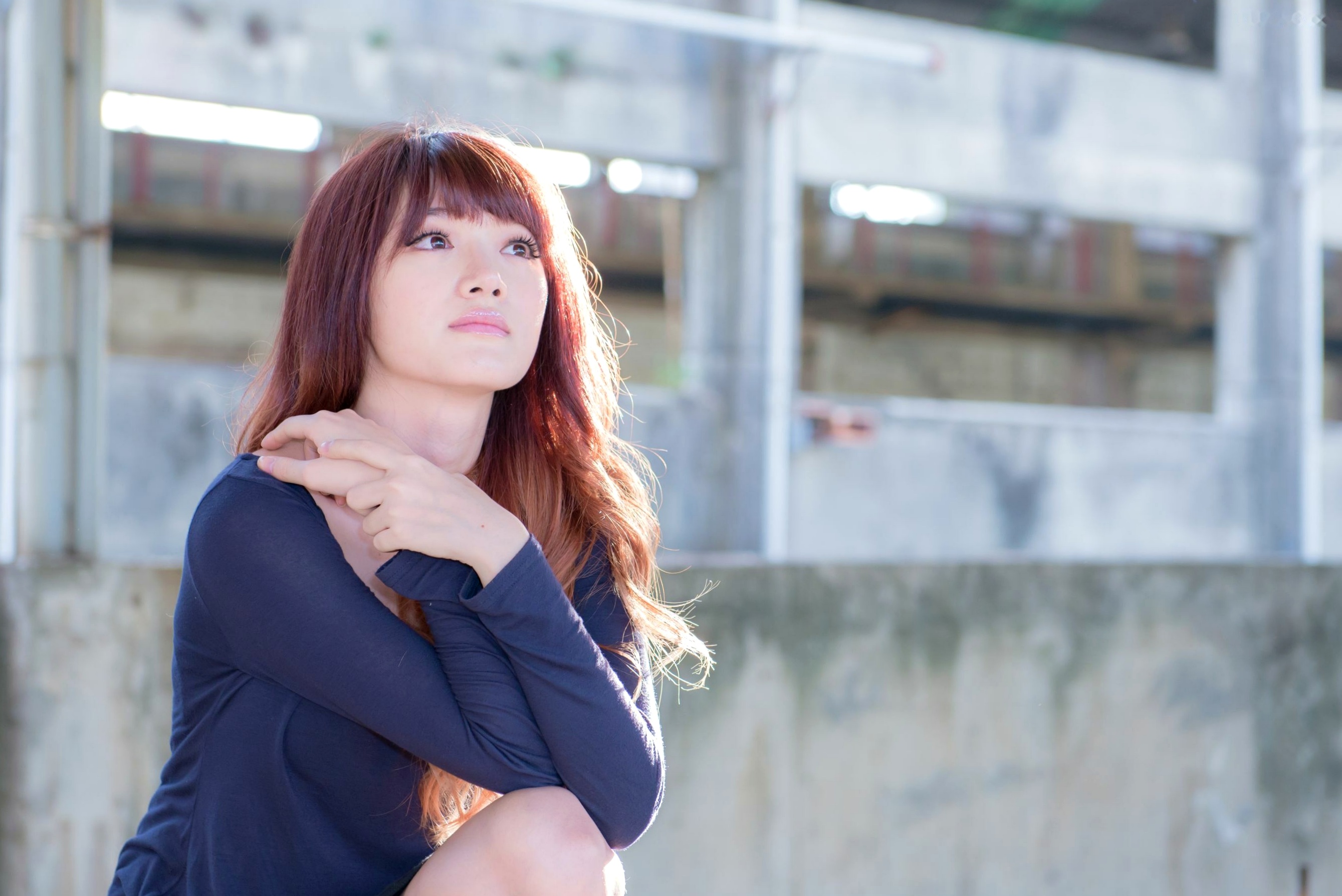 Gallery - 台湾正妹林岗怡Didy《废墟车站唯美外拍》写真集 气质清纯户外实拍台湾清新气质户外女神 女神私房照_秀色女神 - image 31