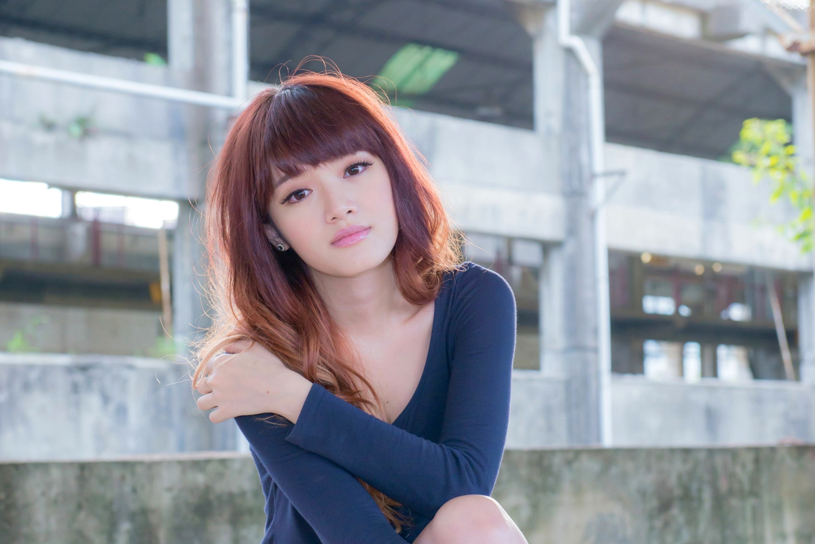Gallery - 台湾正妹林岗怡Didy《废墟车站唯美外拍》写真集 气质清纯户外实拍台湾清新气质户外女神 女神私房照_秀色女神 - image 37