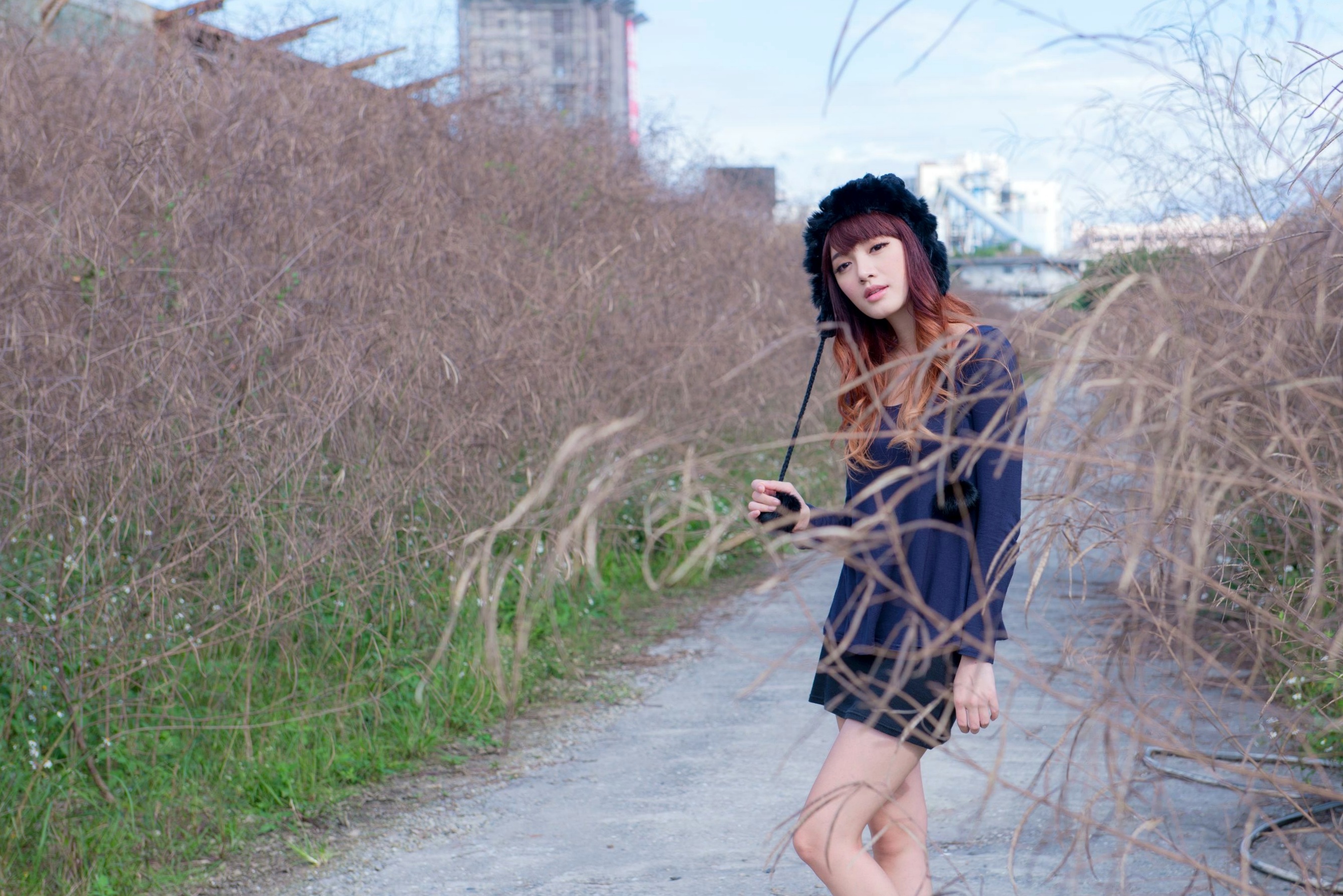 Gallery - 台湾正妹林岗怡Didy《废墟车站唯美外拍》写真集 气质清纯户外实拍台湾清新气质户外女神 女神私房照_秀色女神 - image 50