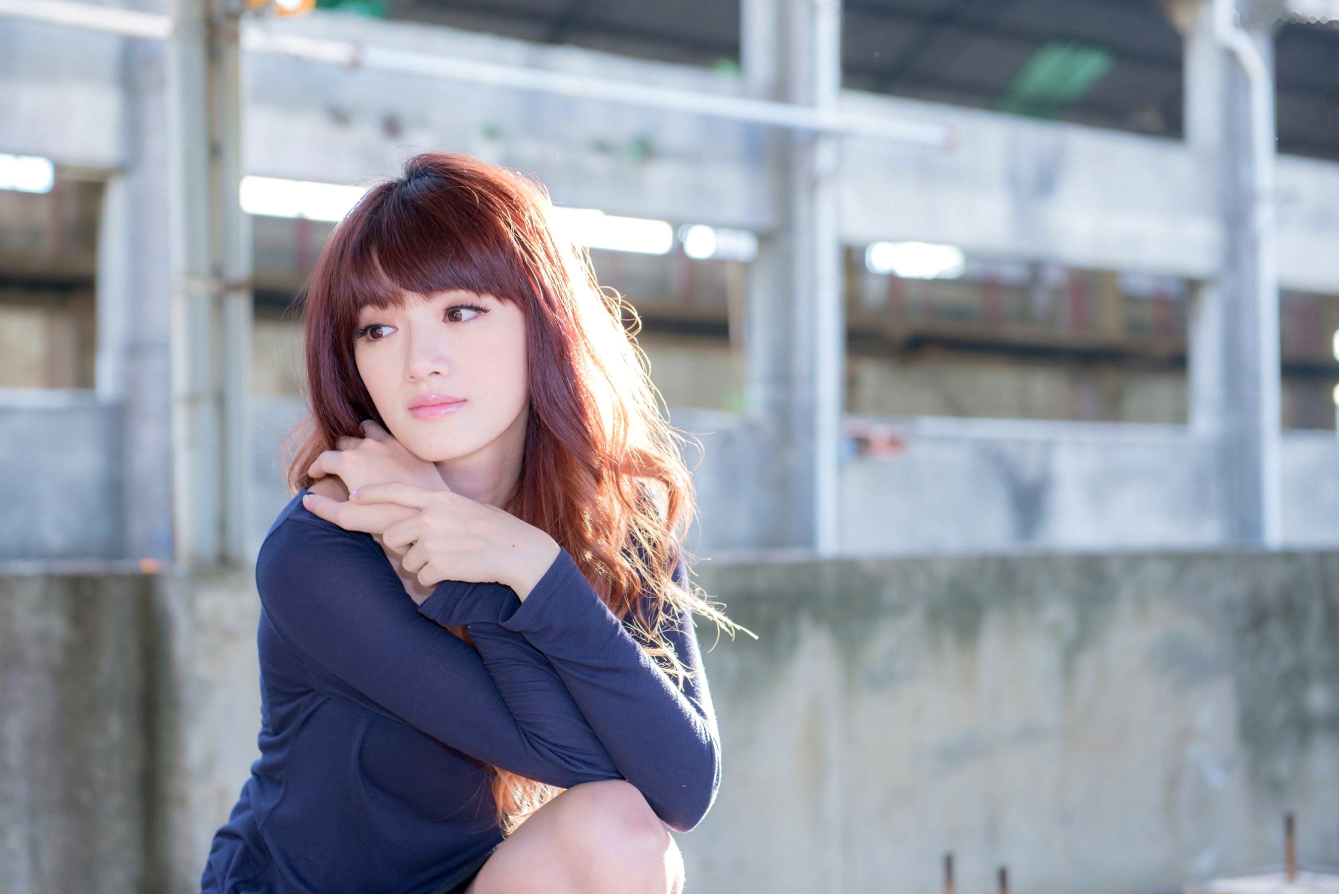 Gallery - 台湾正妹林岗怡Didy《废墟车站唯美外拍》写真集 气质清纯户外实拍台湾清新气质户外女神 女神私房照_秀色女神 - image 52
