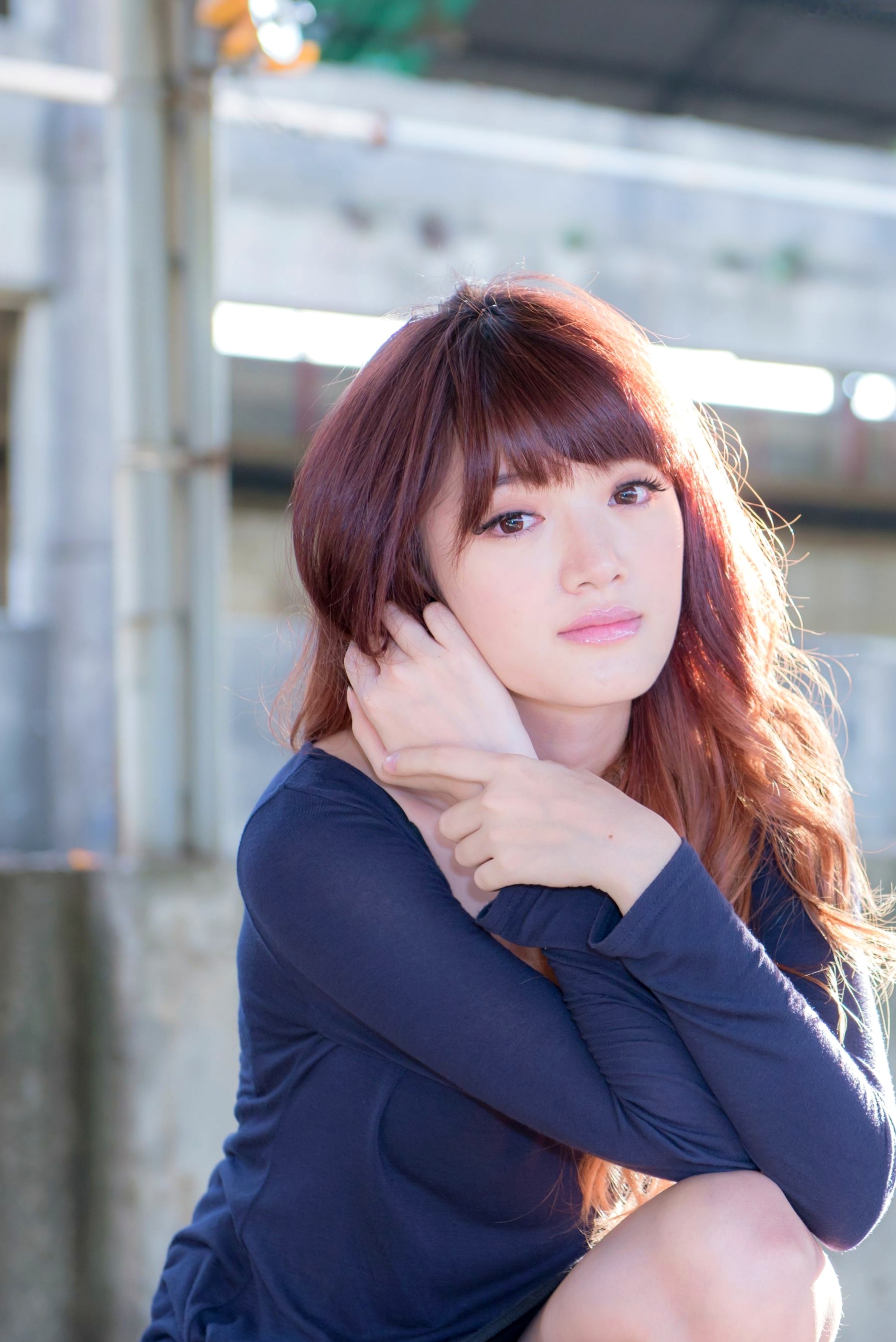 Gallery - 台湾正妹林岗怡Didy《废墟车站唯美外拍》写真集 气质清纯户外实拍台湾清新气质户外女神 女神私房照_秀色女神 - image 54