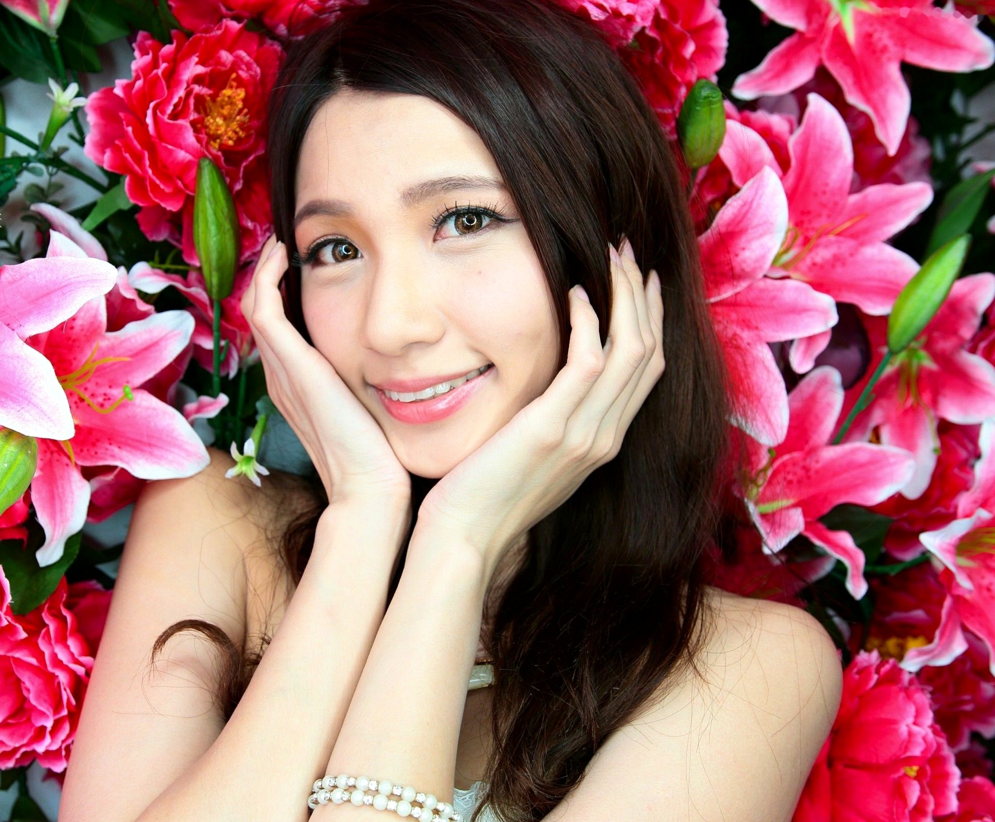 Gallery - 台湾正妹蔡译心Candice《台中新力量A棚拍》清新居家与花海甜美私房写真集台湾清新私房照气质女神 女神私房照_秀色女神 - image 16
