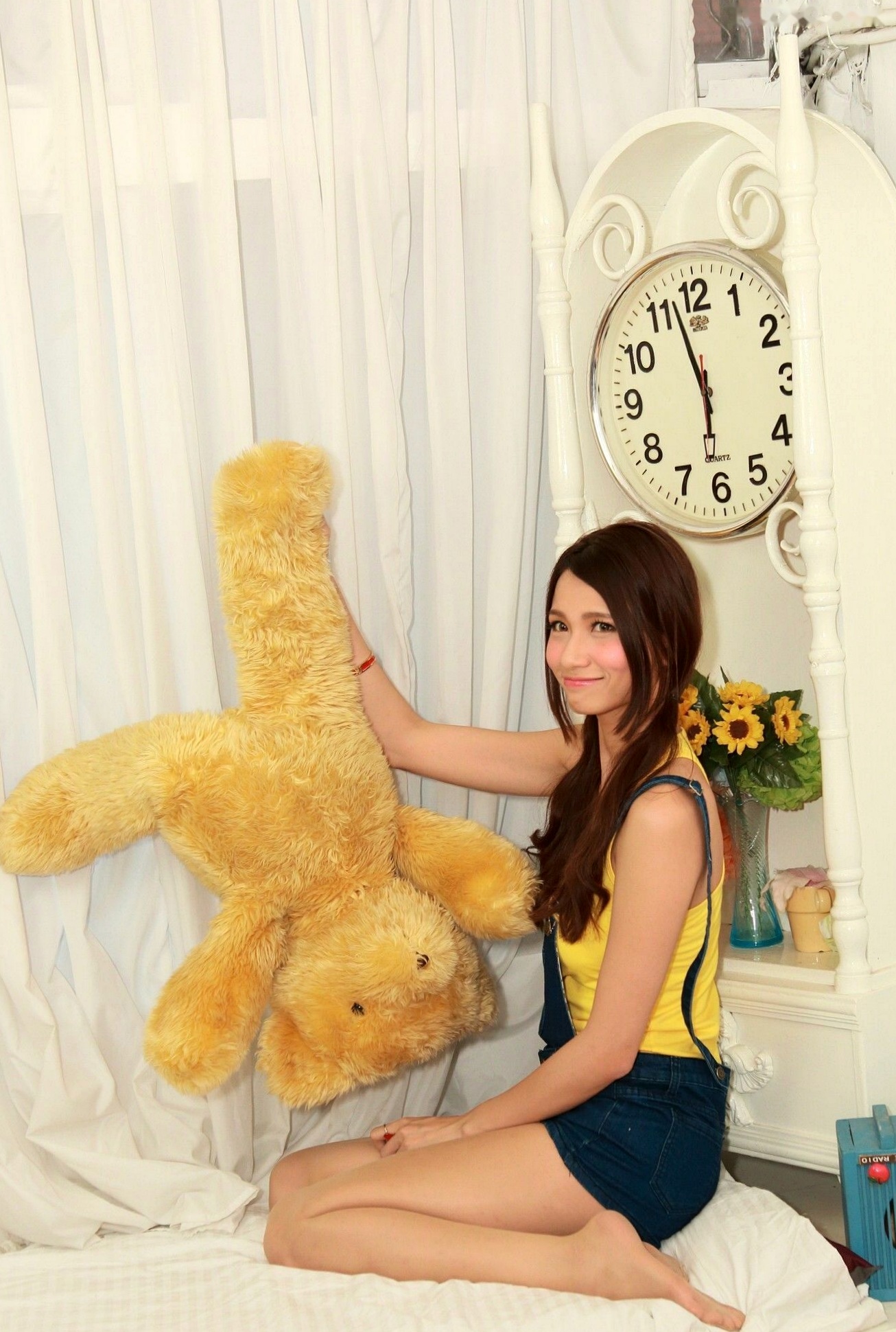 Gallery - 台湾正妹蔡译心Candice《台中新力量A棚拍》清新居家与花海甜美私房写真集台湾清新私房照气质女神 女神私房照_秀色女神 - image 23