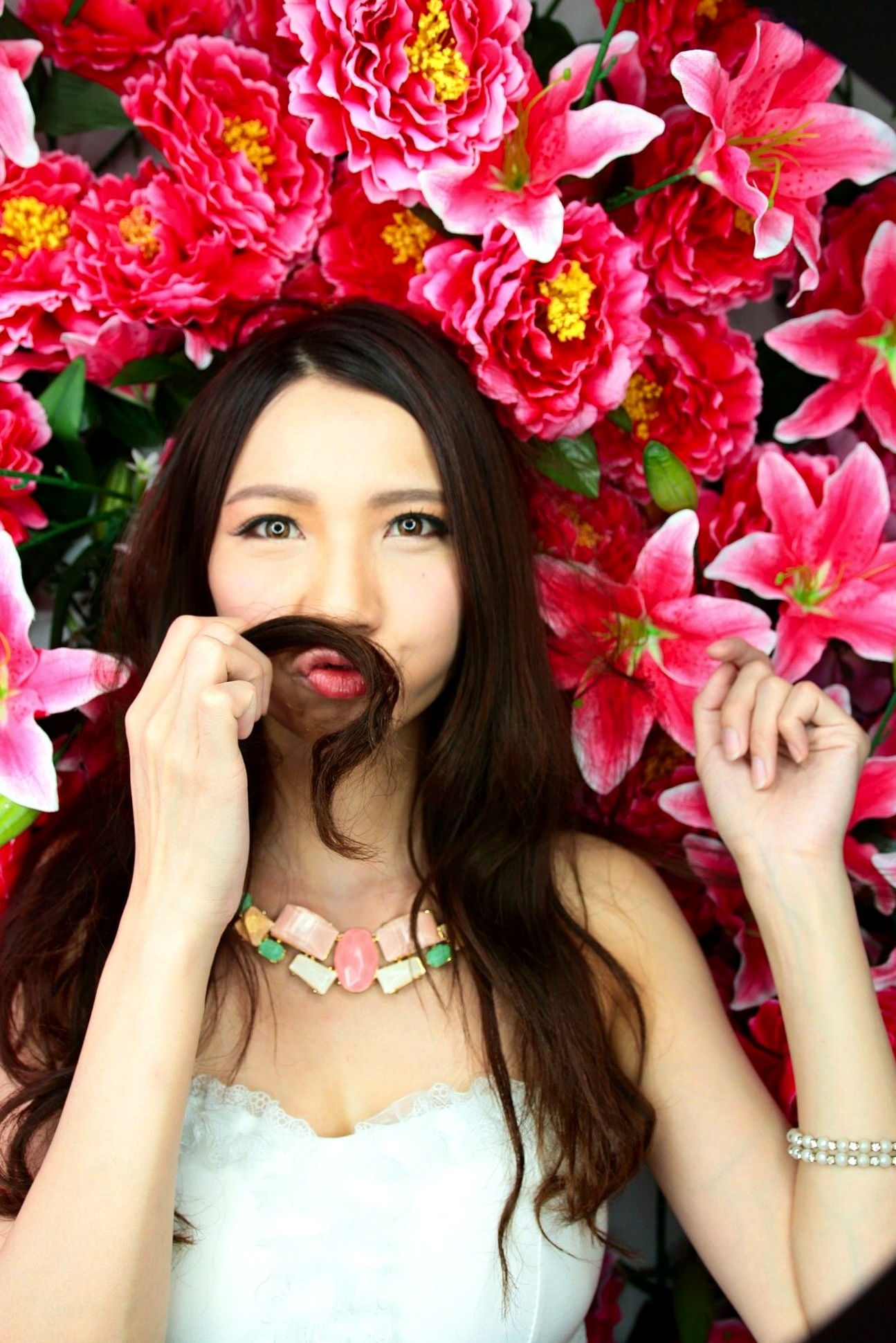 Gallery - 台湾正妹蔡译心Candice《台中新力量A棚拍》清新居家与花海甜美私房写真集台湾清新私房照气质女神 女神私房照_秀色女神 - image 56