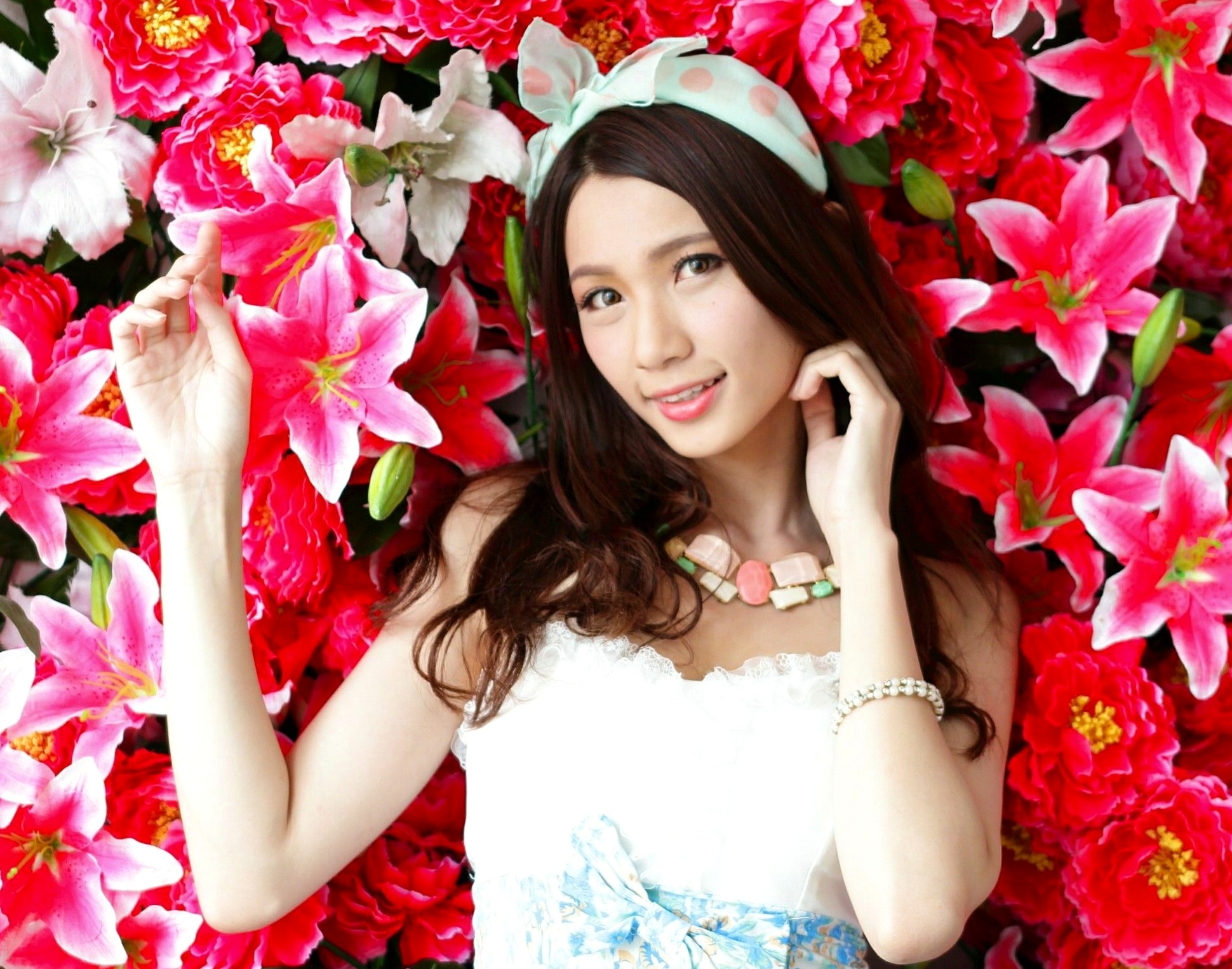 Gallery - 台湾正妹蔡译心Candice《台中新力量A棚拍》清新居家与花海甜美私房写真集台湾清新私房照气质女神 女神私房照_秀色女神 - image 97