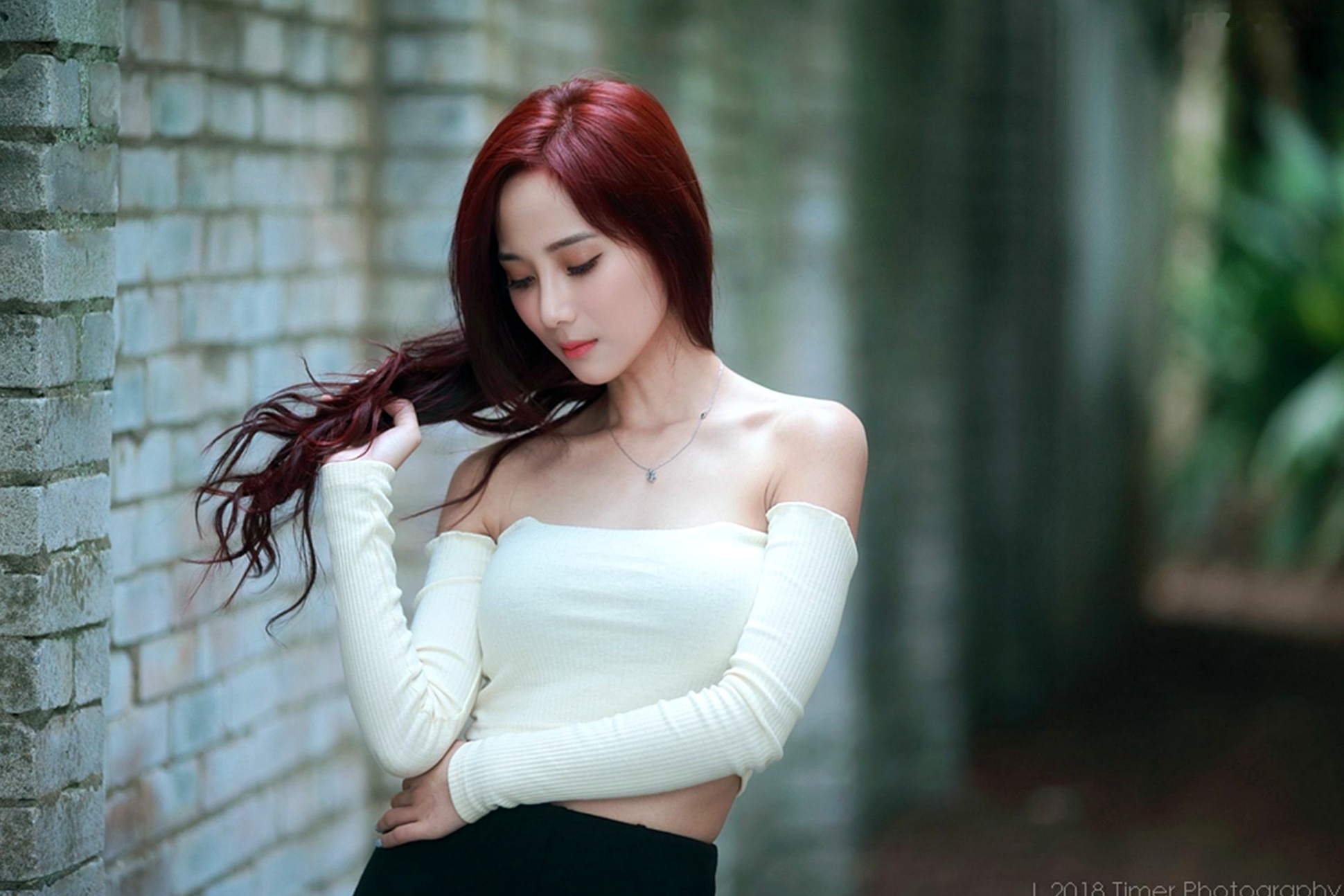 Gallery - 台湾正妹雨玄士林官邸户外写真，清新甜美风氧气少女，气质温柔治愈系人像 [83P]台湾户外气质清新治愈系 女神私房照_秀色女神 - image 33