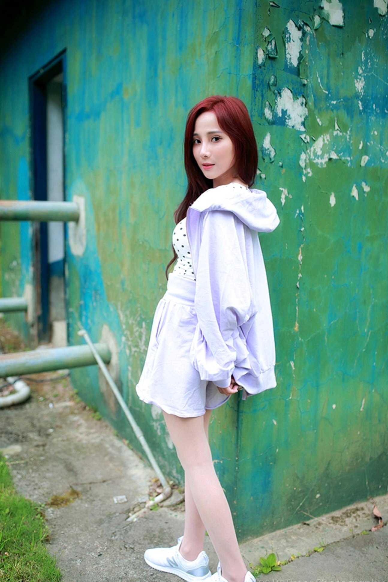Gallery - 台湾正妹雨玄士林官邸户外写真，清新甜美风氧气少女，气质温柔治愈系人像 [83P]台湾户外气质清新治愈系 女神私房照_秀色女神 - image 63
