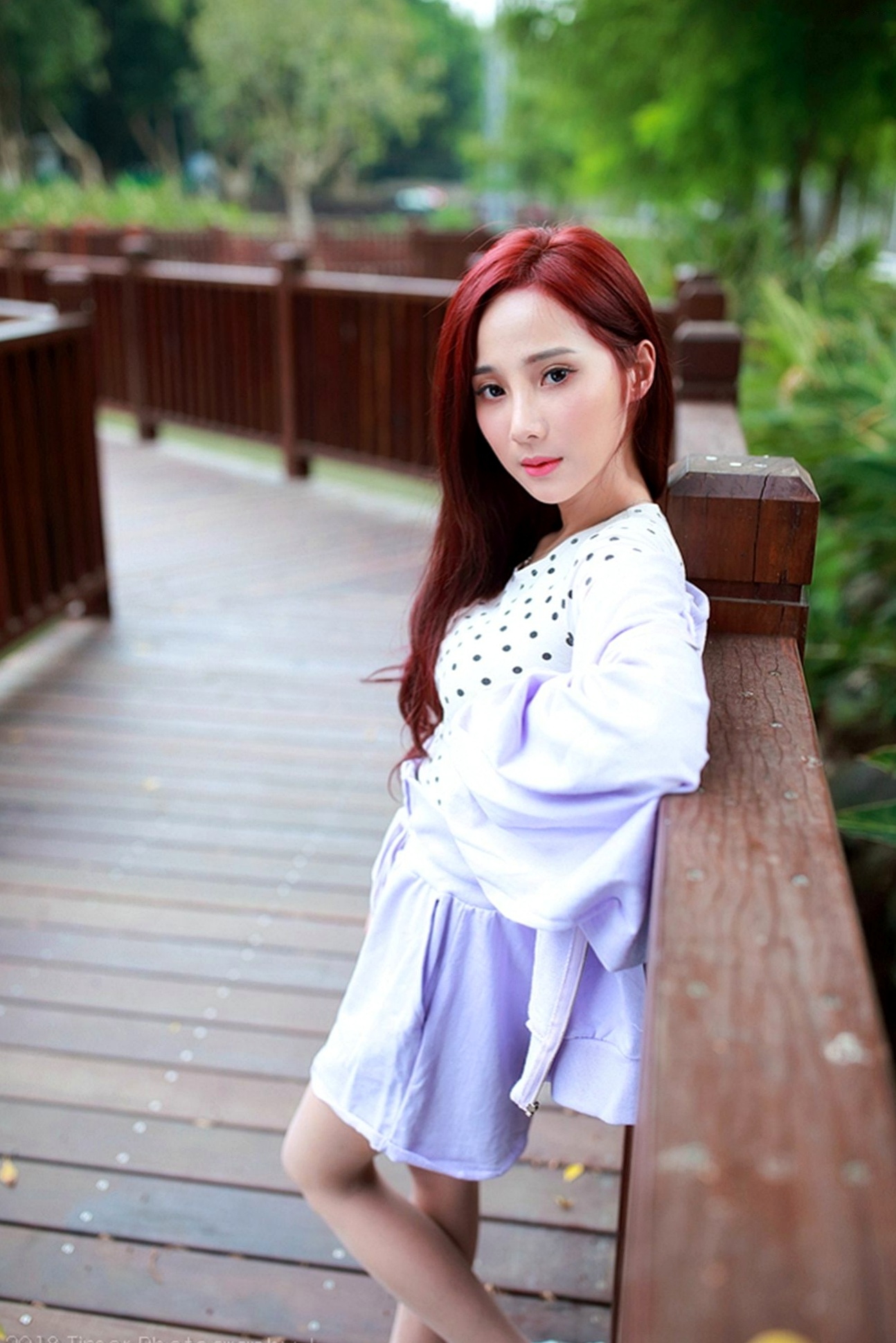 Gallery - 台湾正妹雨玄士林官邸户外写真，清新甜美风氧气少女，气质温柔治愈系人像 [83P]台湾户外气质清新治愈系 女神私房照_秀色女神 - image 69