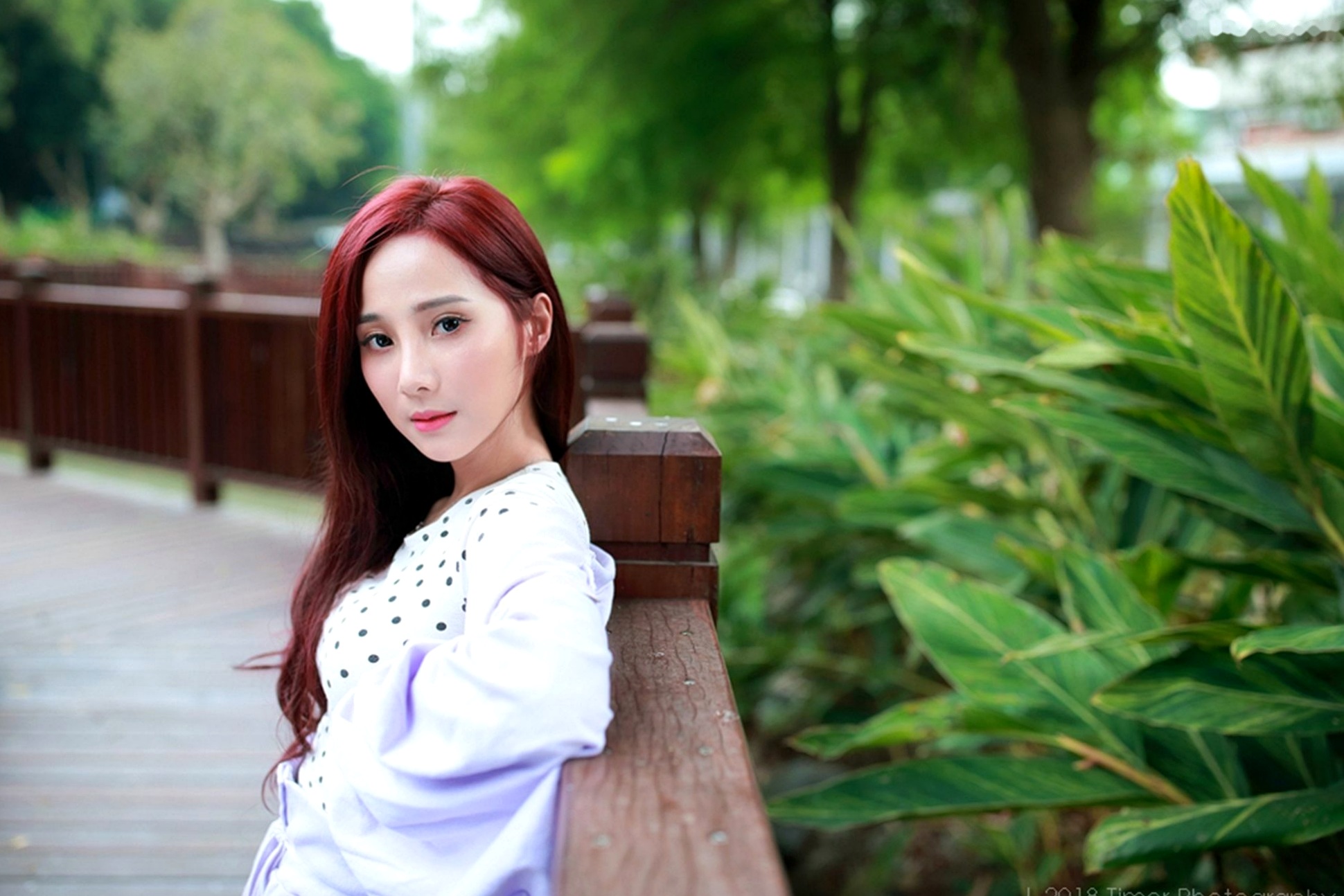 Gallery - 台湾正妹雨玄士林官邸户外写真，清新甜美风氧气少女，气质温柔治愈系人像 [83P]台湾户外气质清新治愈系 女神私房照_秀色女神 - image 70