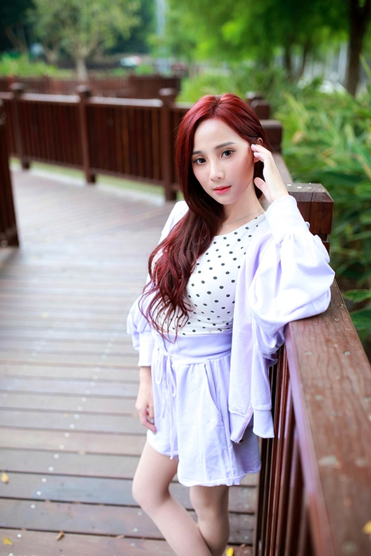 Gallery - 台湾正妹雨玄士林官邸户外写真，清新甜美风氧气少女，气质温柔治愈系人像 [83P]台湾户外气质清新治愈系 女神私房照_秀色女神 - image 74