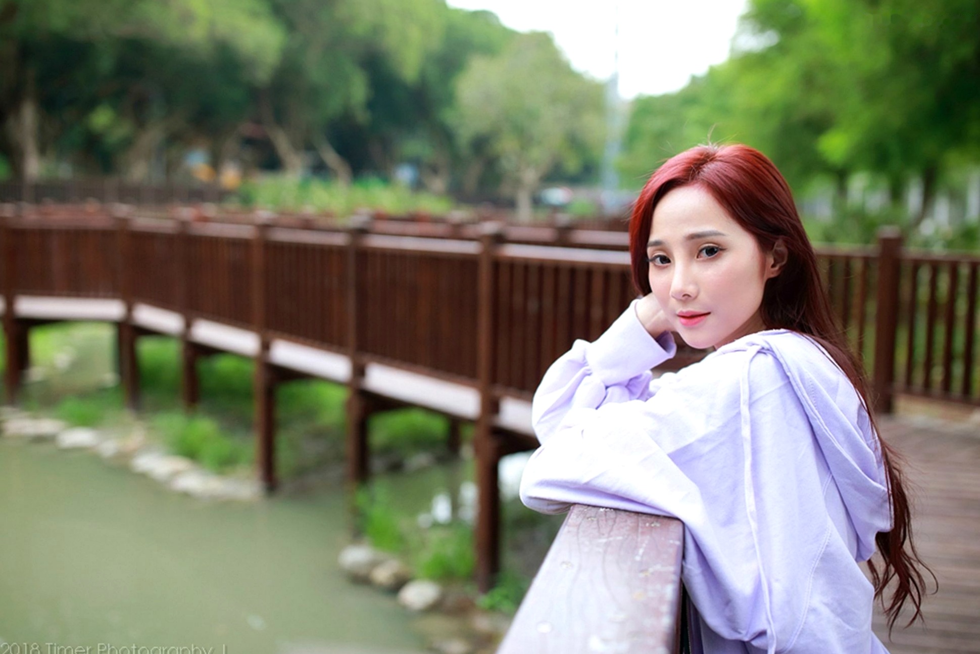 Gallery - 台湾正妹雨玄士林官邸户外写真，清新甜美风氧气少女，气质温柔治愈系人像 [83P]台湾户外气质清新治愈系 女神私房照_秀色女神 - image 75