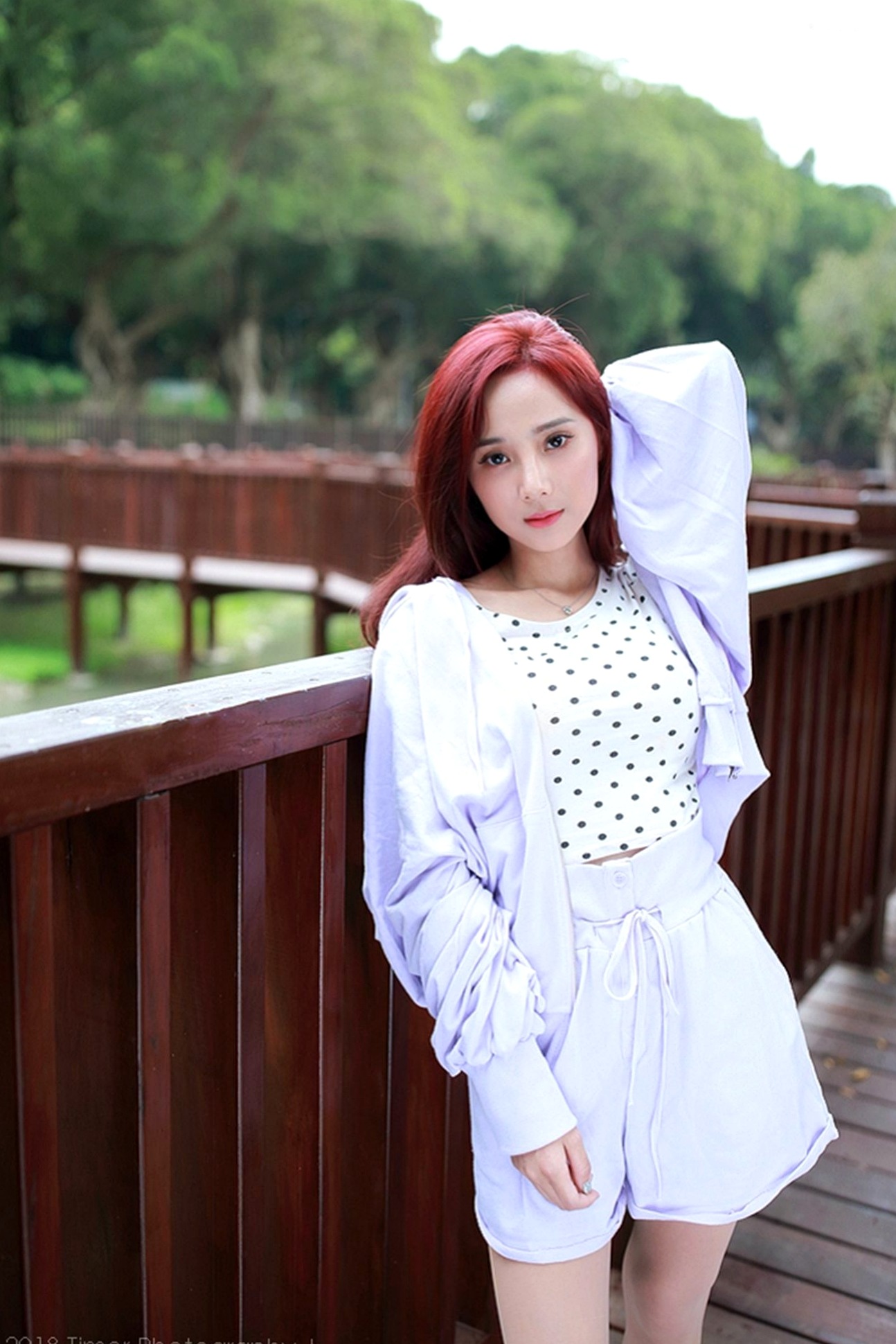 Gallery - 台湾正妹雨玄士林官邸户外写真，清新甜美风氧气少女，气质温柔治愈系人像 [83P]台湾户外气质清新治愈系 女神私房照_秀色女神 - image 78