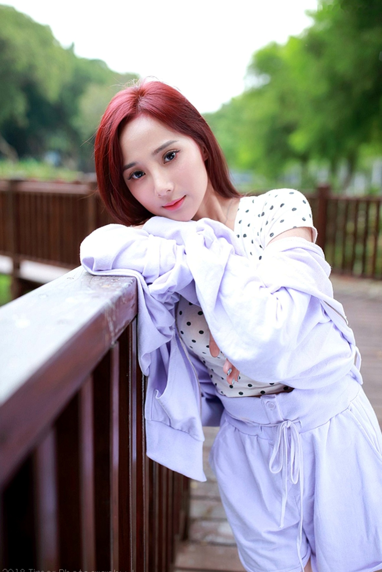 Gallery - 台湾正妹雨玄士林官邸户外写真，清新甜美风氧气少女，气质温柔治愈系人像 [83P]台湾户外气质清新治愈系 女神私房照_秀色女神 - image 81