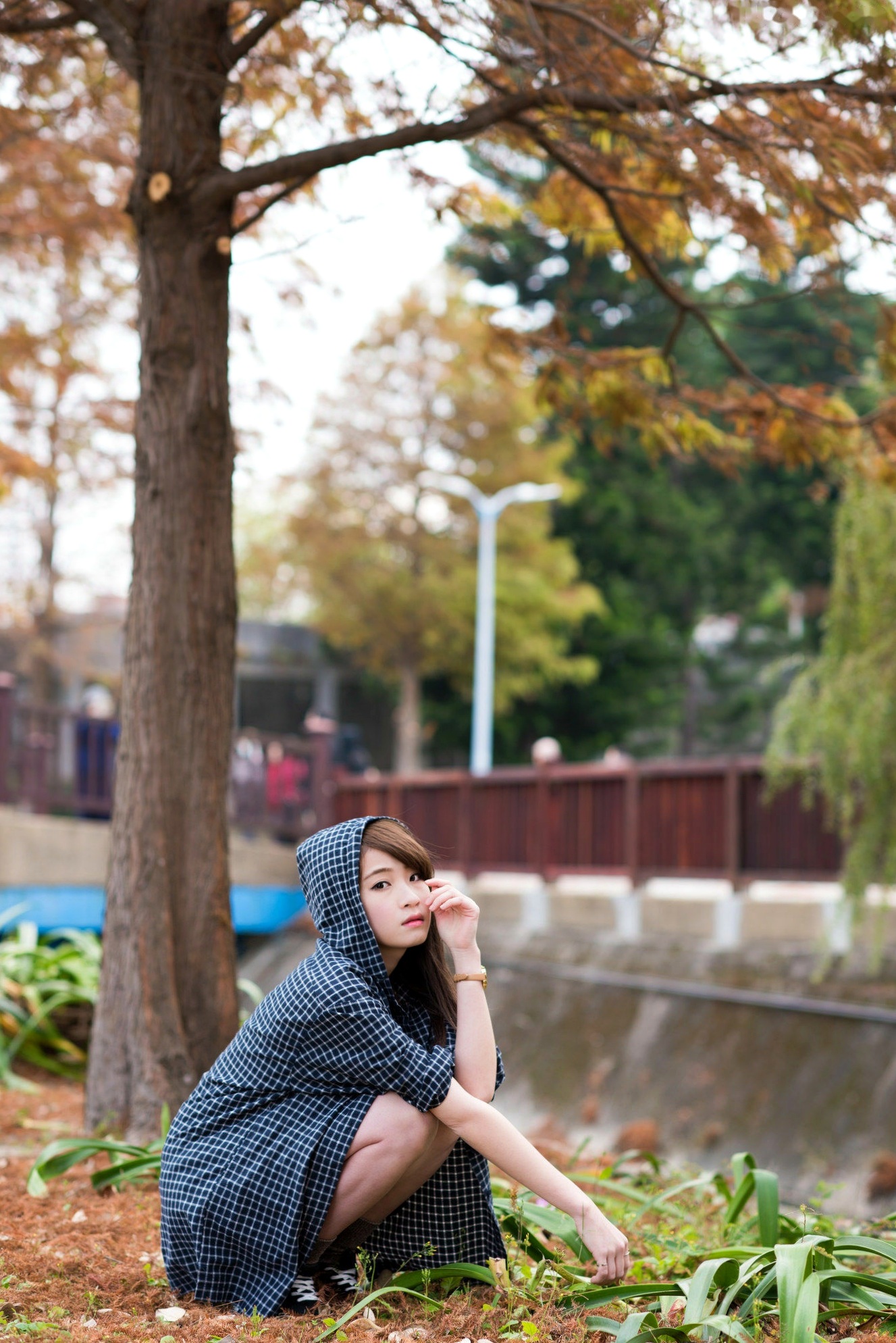 台湾正妹孙佳歆《秋日小妹》户外林间清新甜美写真集，元气满满治愈系少女[22P]