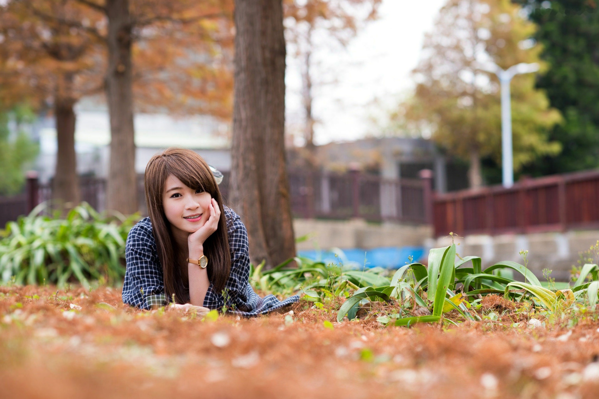 台湾正妹孙佳歆《秋日小妹》户外林间清新甜美写真集，元气满满治愈系少女[22P]