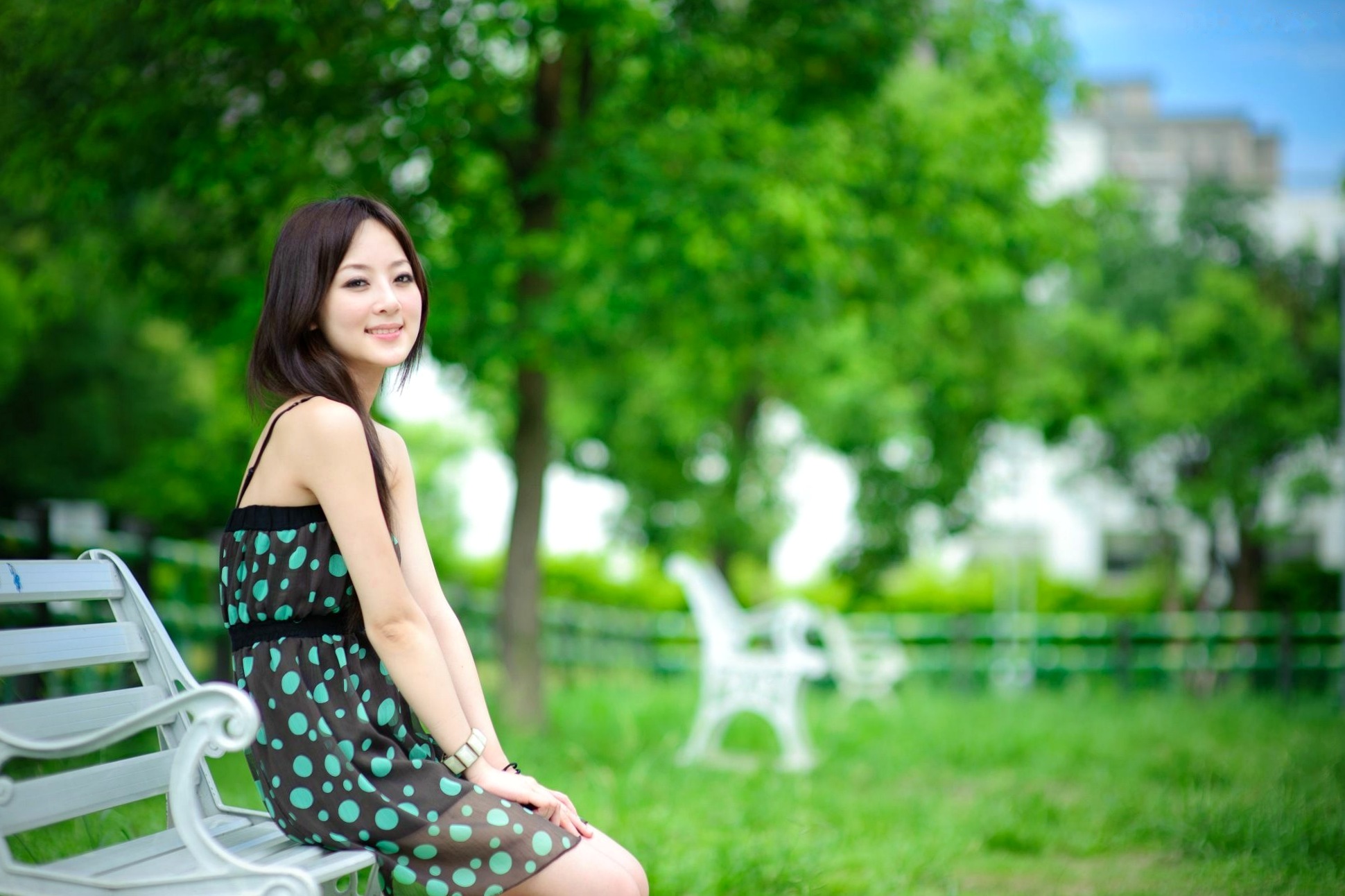 Gallery - 台湾正妹张允霏果子MM户外街拍写真，清新甜美气质，永和四号公园治愈系少女外拍图集台湾清新户外街拍治愈系 女神私房照_秀色女神 - image 13