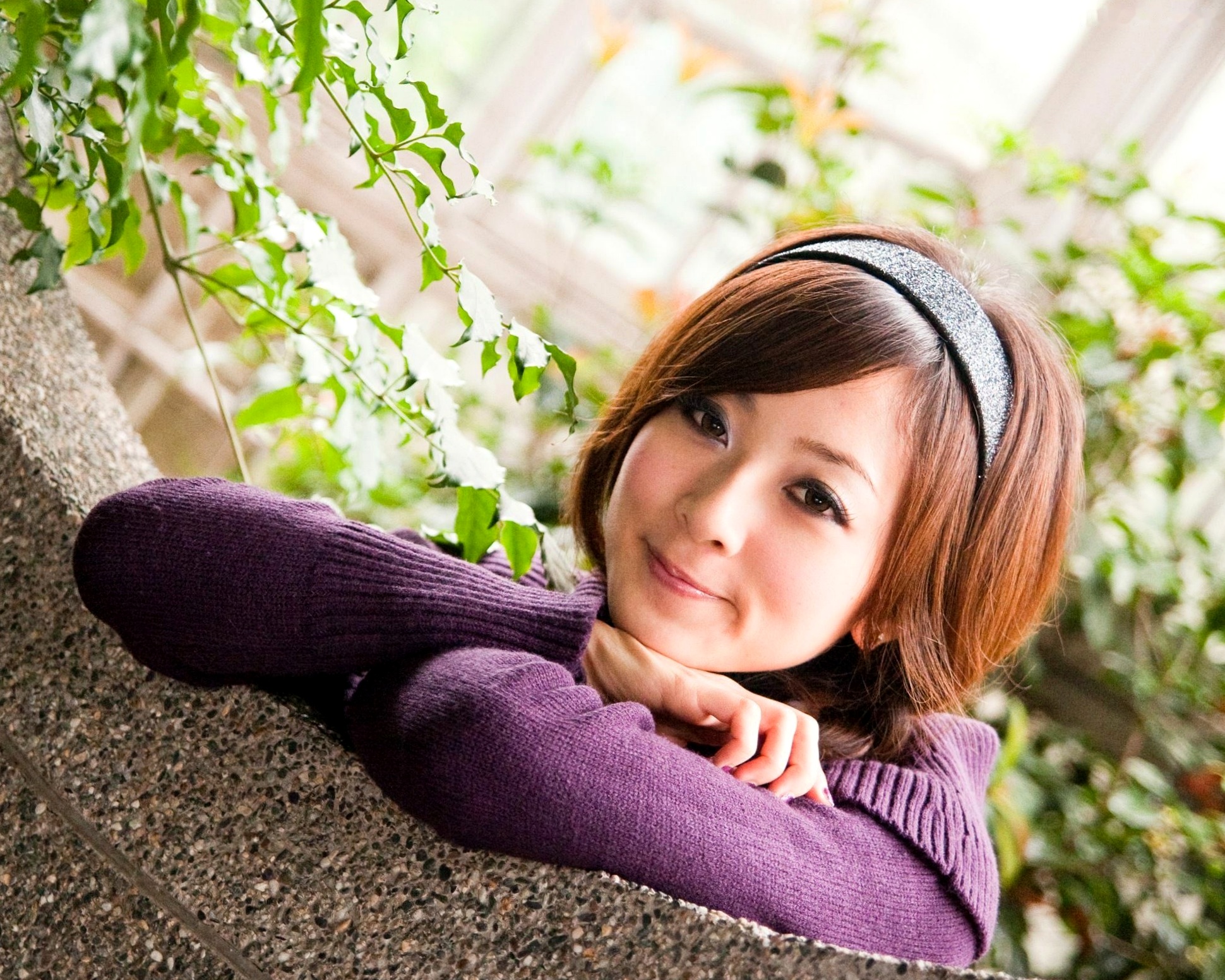 Gallery - 台湾正妹张允霏/张凯洁《台大外拍》第4部，清纯甜美校园摄影写真，优雅针织毛衣秋日街拍合集台湾清纯街拍气质私房照 女神私房照_秀色女神 - image 23