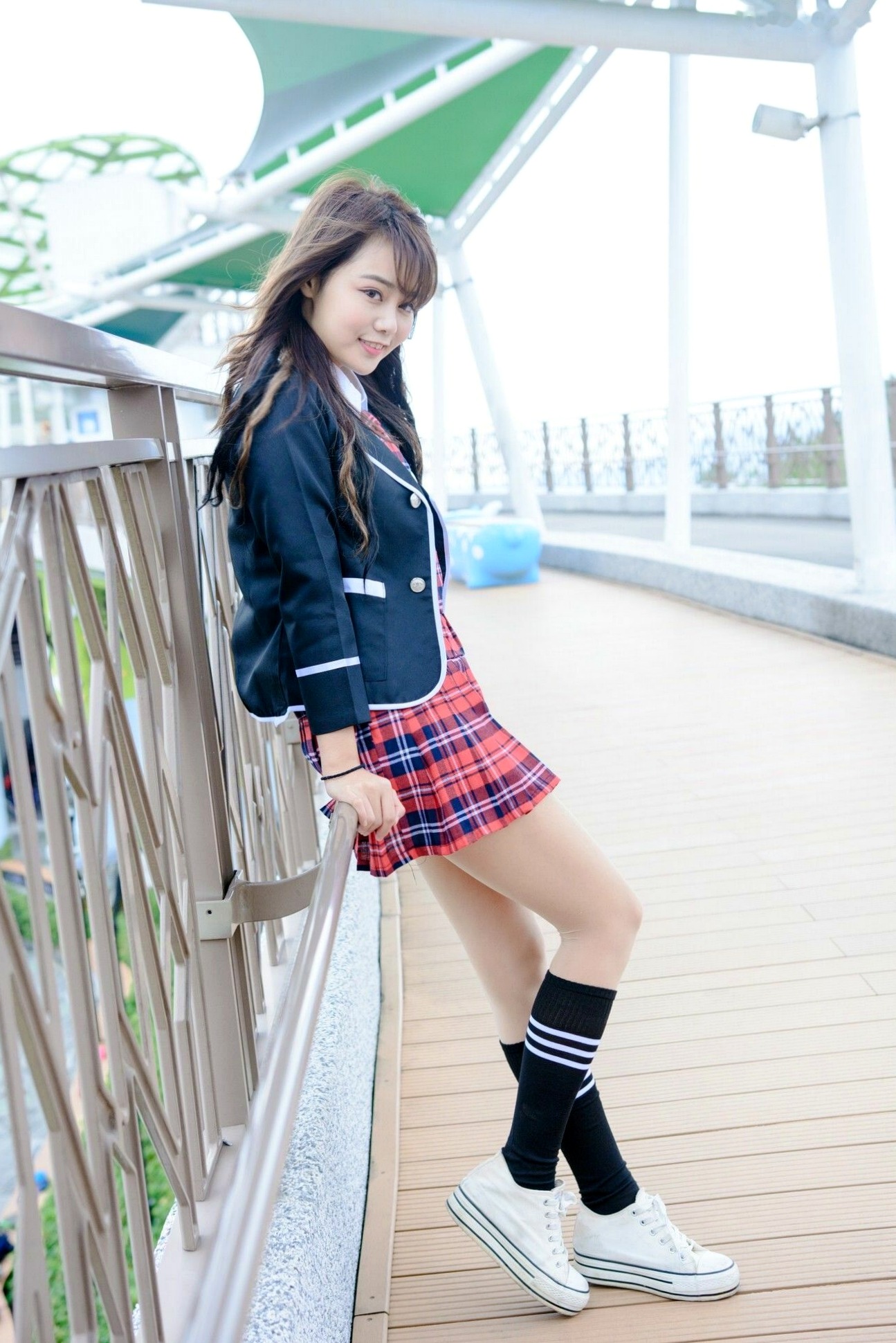 Gallery - 台湾正妹Candy孙卉彤：新儿童乐园清纯JK制服写真，元气满满的校园女神台湾校服制服清纯治愈系 女神私房照_秀色女神 - image 19
