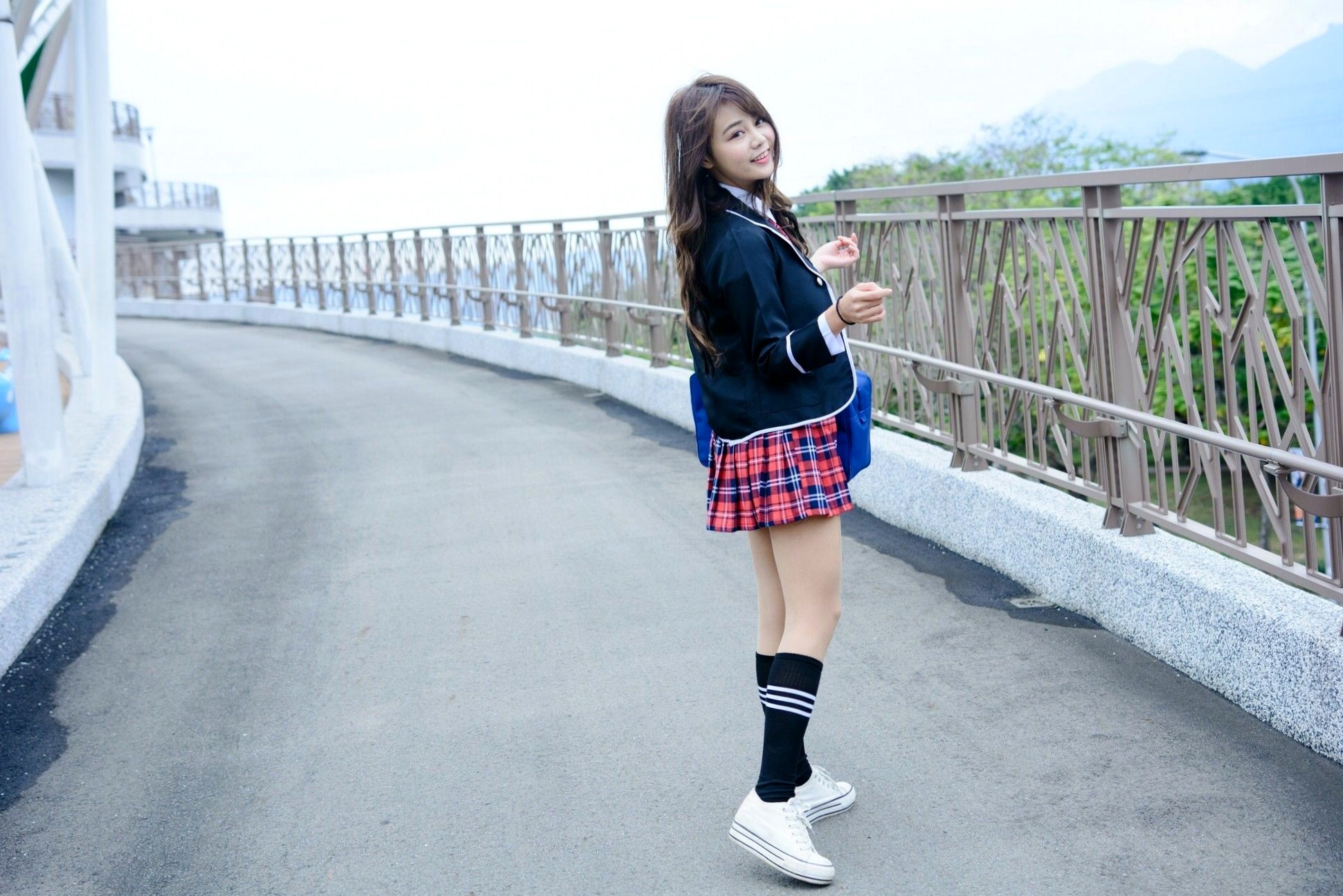 Gallery - 台湾正妹Candy孙卉彤：新儿童乐园清纯JK制服写真，元气满满的校园女神台湾校服制服清纯治愈系 女神私房照_秀色女神 - image 27