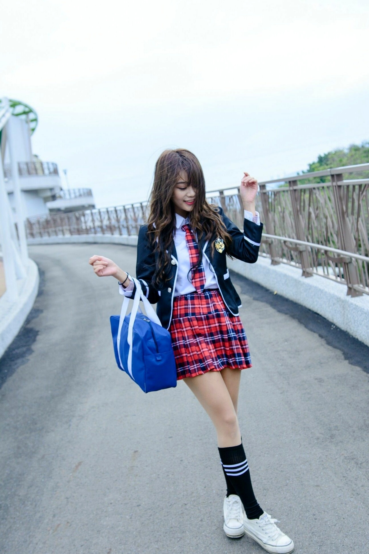 Gallery - 台湾正妹Candy孙卉彤：新儿童乐园清纯JK制服写真，元气满满的校园女神台湾校服制服清纯治愈系 女神私房照_秀色女神 - image 38