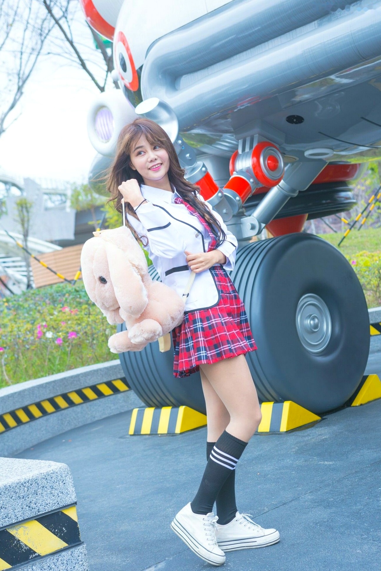 Gallery - 台湾正妹Candy孙卉彤：新儿童乐园清纯JK制服写真，元气满满的校园女神台湾校服制服清纯治愈系 女神私房照_秀色女神 - image 56