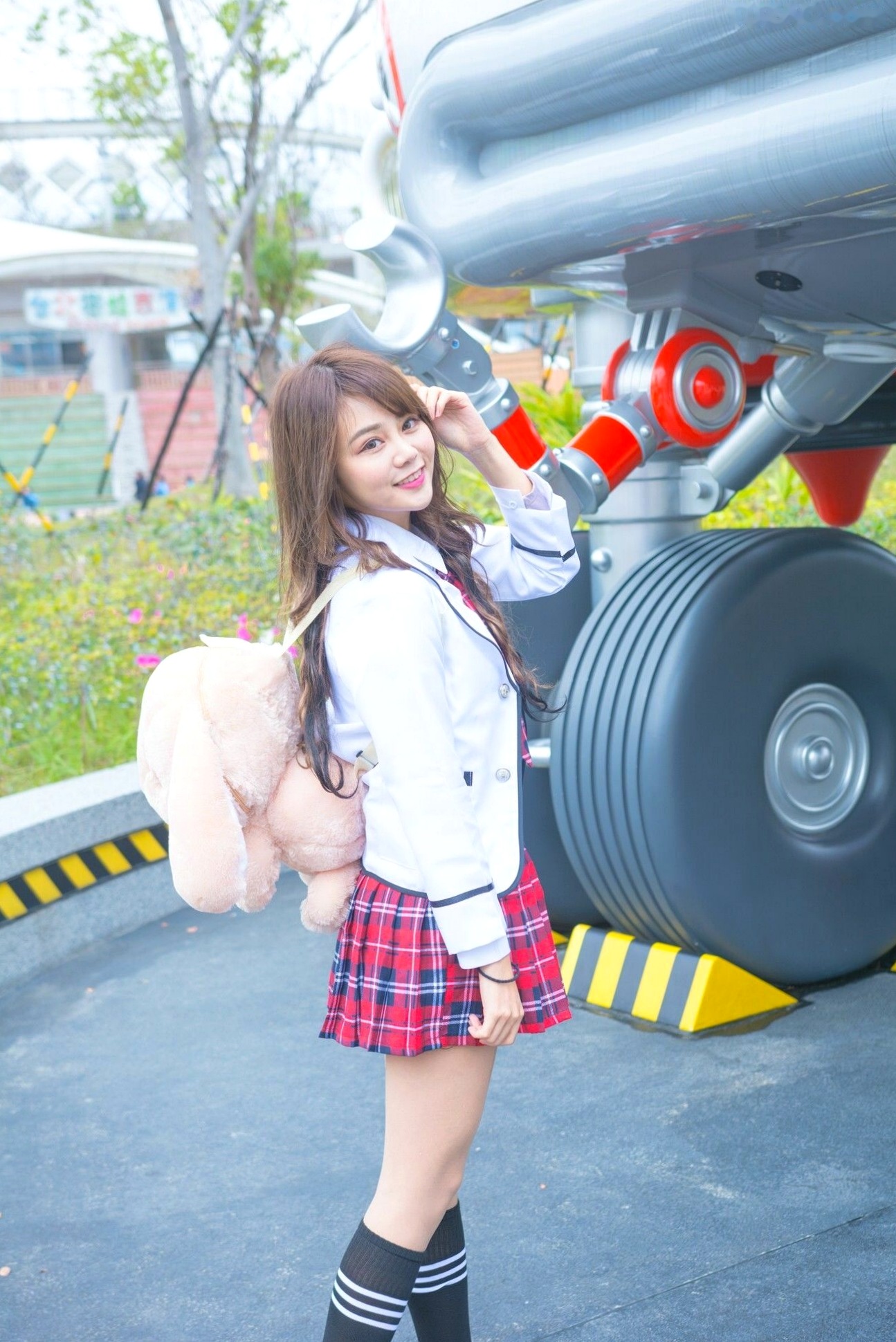 Gallery - 台湾正妹Candy孙卉彤：新儿童乐园清纯JK制服写真，元气满满的校园女神台湾校服制服清纯治愈系 女神私房照_秀色女神 - image 58