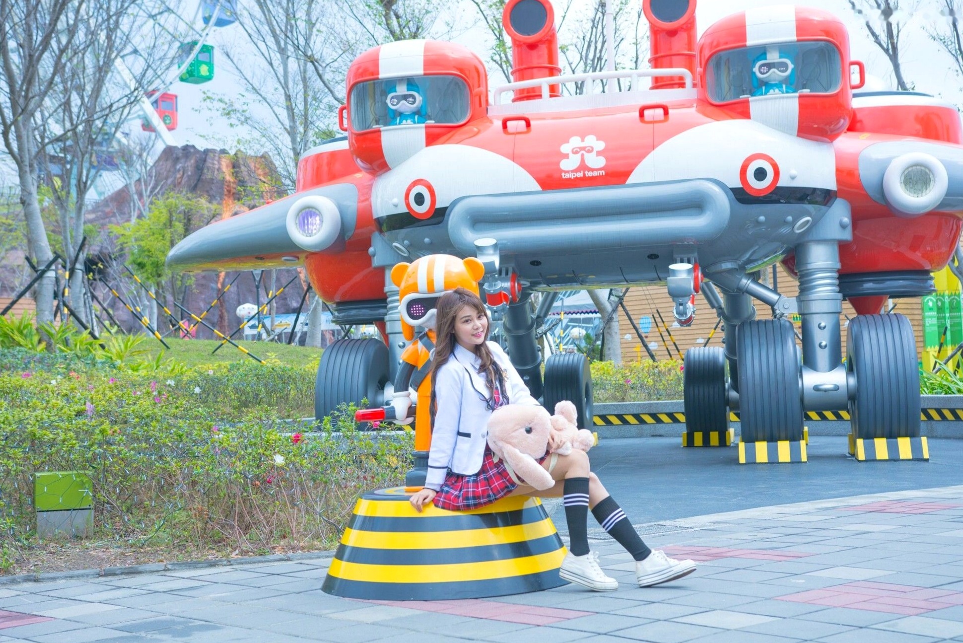 Gallery - 台湾正妹Candy孙卉彤：新儿童乐园清纯JK制服写真，元气满满的校园女神台湾校服制服清纯治愈系 女神私房照_秀色女神 - image 71