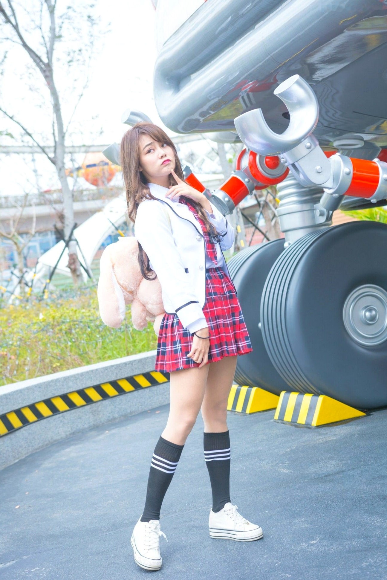 Gallery - 台湾正妹Candy孙卉彤：新儿童乐园清纯JK制服写真，元气满满的校园女神台湾校服制服清纯治愈系 女神私房照_秀色女神 - image 72