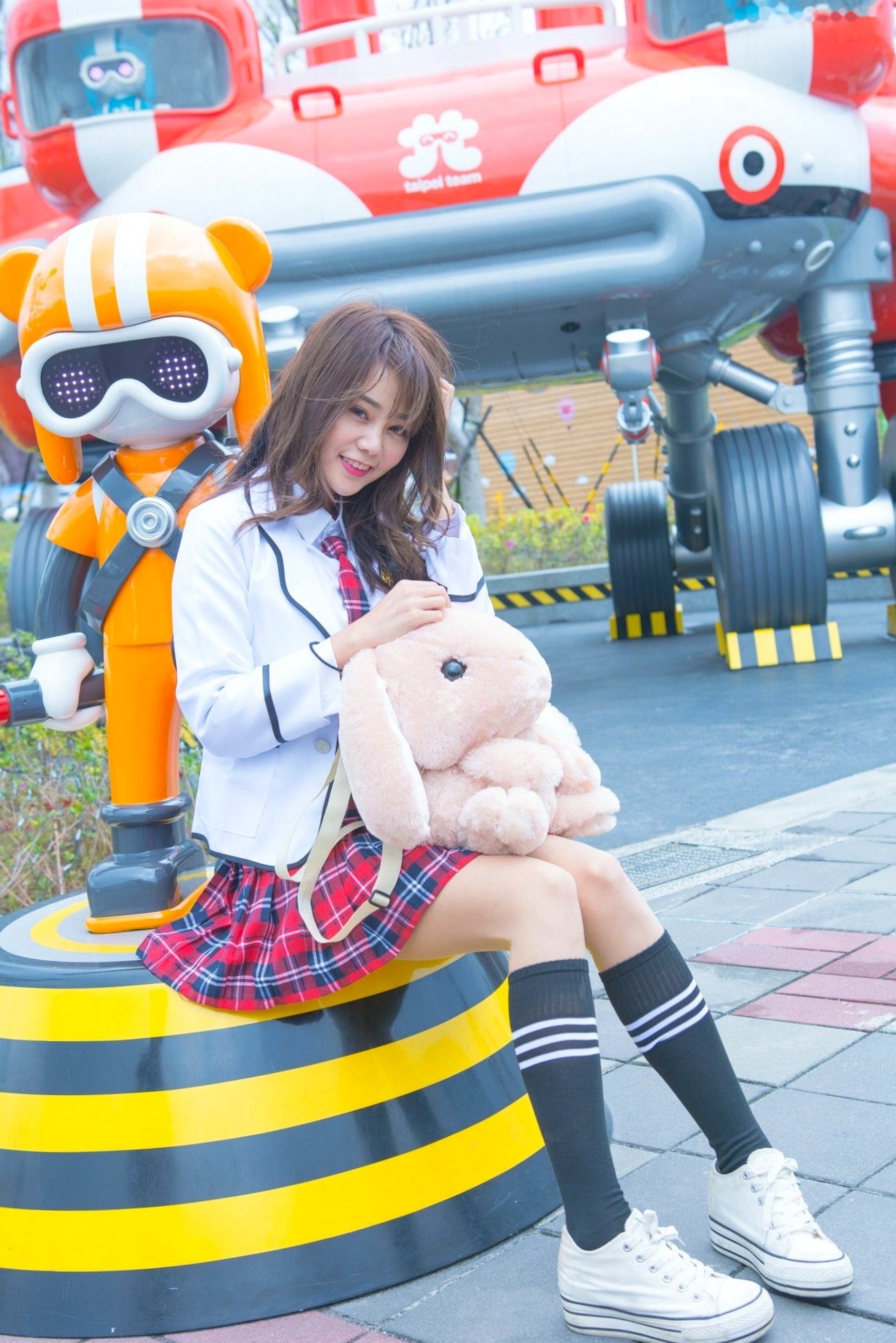 Gallery - 台湾正妹Candy孙卉彤：新儿童乐园清纯JK制服写真，元气满满的校园女神台湾校服制服清纯治愈系 女神私房照_秀色女神 - image 83