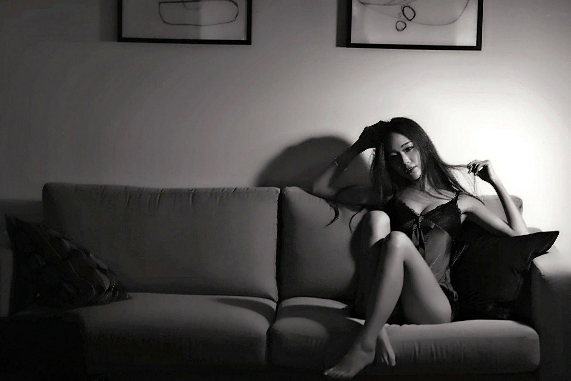 Gallery - 黄上晏Rubis私房性感写真：白衬衫制服诱惑与魅惑蕾丝睡衣合集，尽显完美曲线与女神气质台湾性感诱惑私房照女神 女神私房照_秀色女神 - image 25