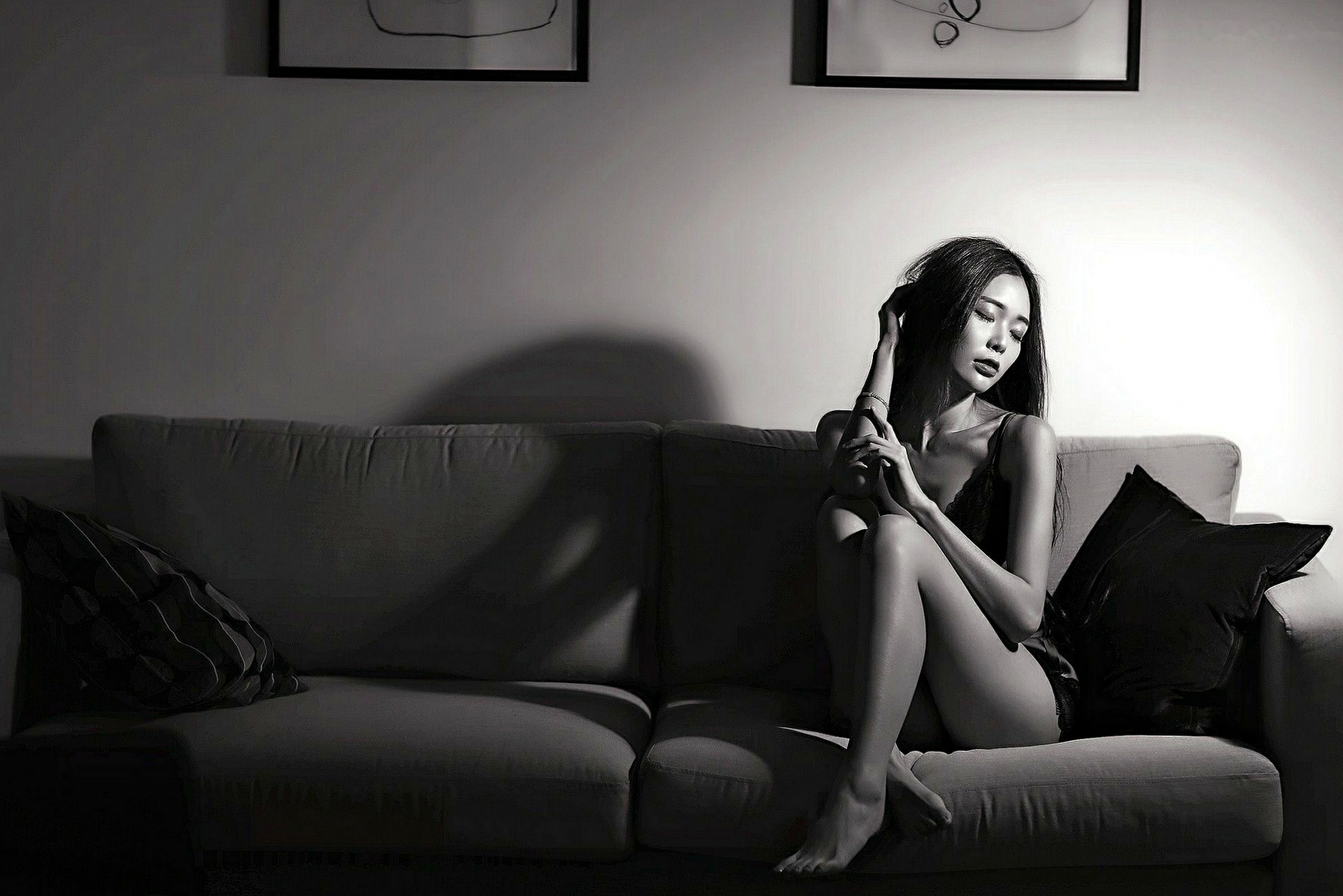 Gallery - 黄上晏Rubis私房性感写真：白衬衫制服诱惑与魅惑蕾丝睡衣合集，尽显完美曲线与女神气质台湾性感诱惑私房照女神 女神私房照_秀色女神 - image 53