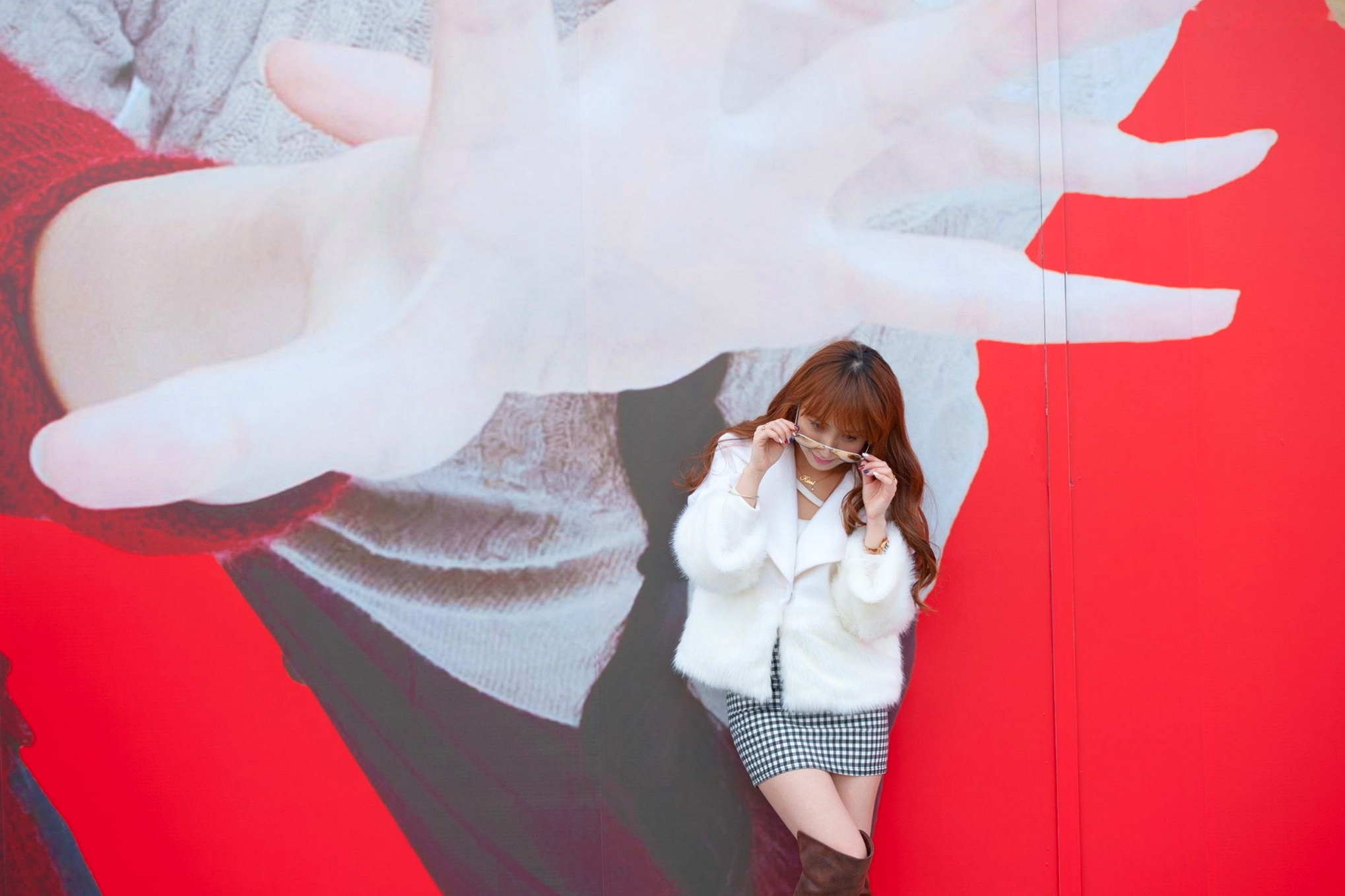 Gallery - 台湾正妹Kimi步吕思莹时尚户外街拍写真，清纯甜美都市旅拍气质女神美图台湾清新街拍治愈系女神 女神私房照_秀色女神 - image 19