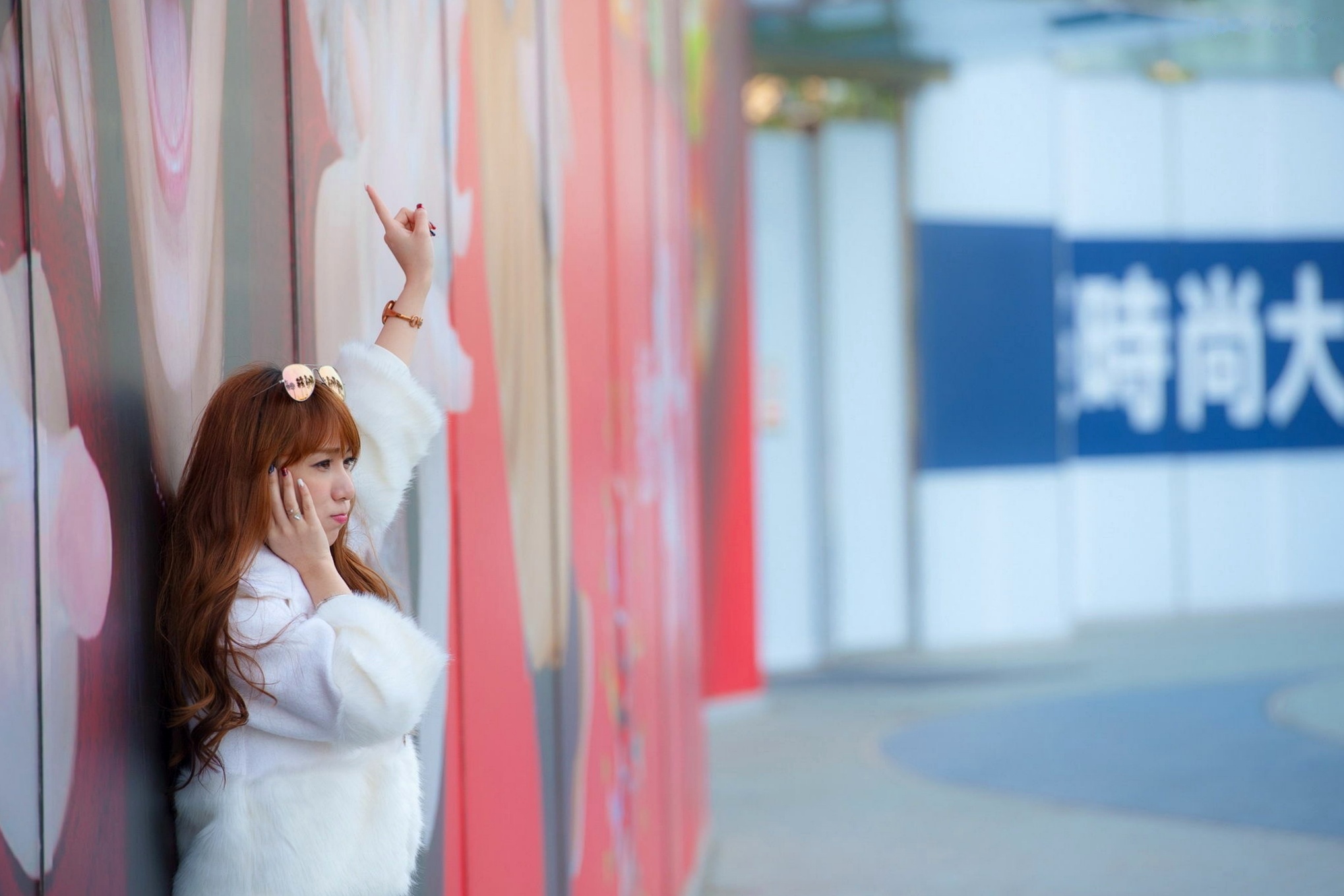 Gallery - 台湾正妹Kimi步吕思莹时尚户外街拍写真，清纯甜美都市旅拍气质女神美图台湾清新街拍治愈系女神 女神私房照_秀色女神 - image 35