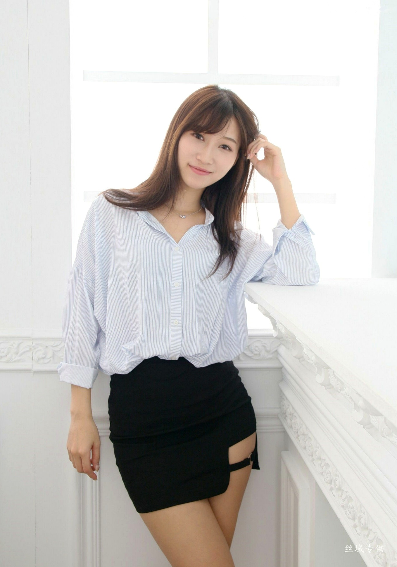 Gallery - 台湾正妹小筑兒《55棚拍》高跟OL职业装私房写真集，利落干练尽显职场气质，极品美腿演绎清纯与诱惑台湾气质美腿制服私房照 女神私房照_秀色女神 - image 31