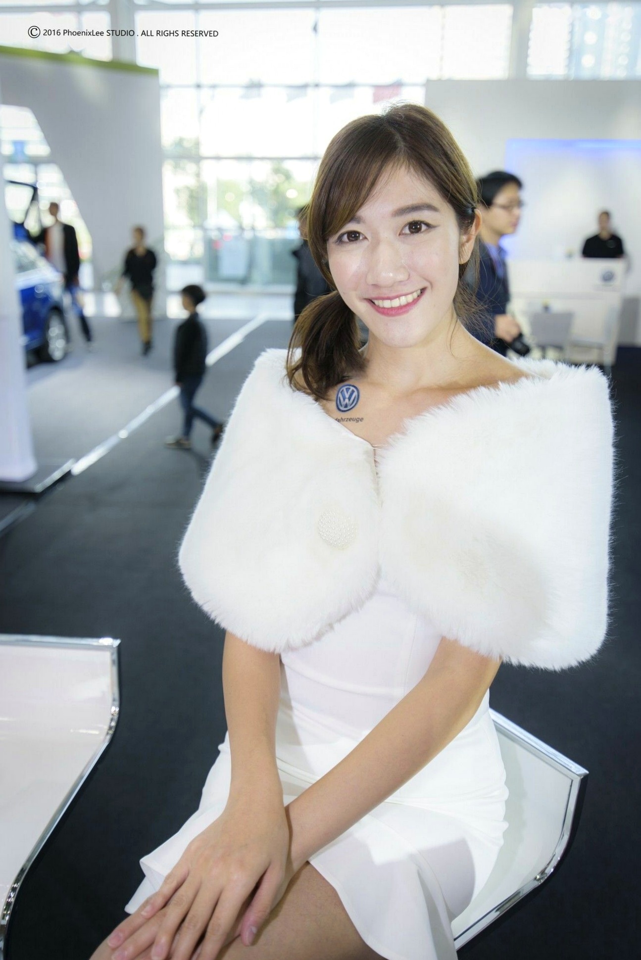 Gallery - 2017高雄新车大展美女车模高清图集，台湾气质正妹身着职业礼服秀美腿，高端车展现场实拍[65P]台湾气质美腿丝袜性感 女神私房照_秀色女神 - image 48