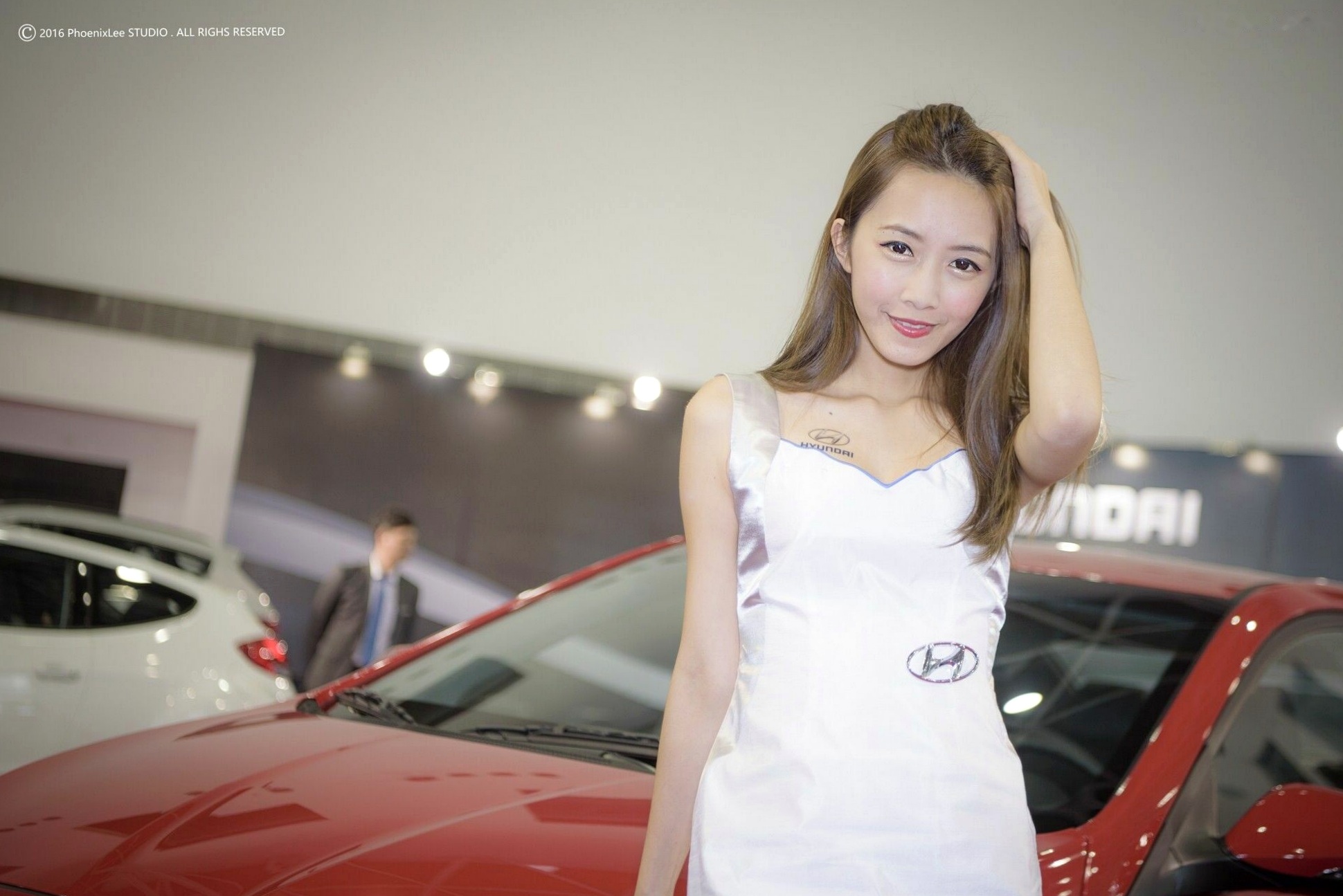 Gallery - 2017高雄新车大展美女车模高清图集，台湾气质正妹身着职业礼服秀美腿，高端车展现场实拍[65P]台湾气质美腿丝袜性感 女神私房照_秀色女神 - image 59