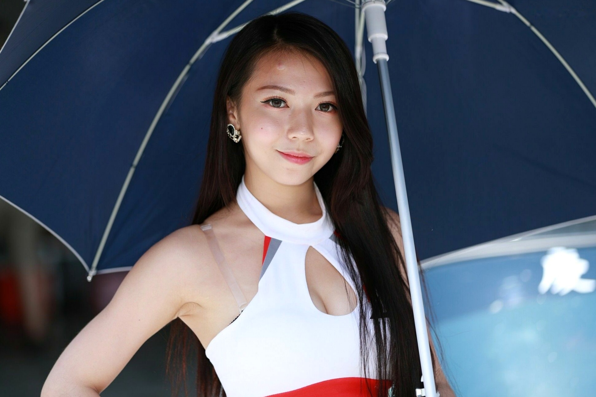 Gallery - 台湾正妹赛车女郎：TSF-R2台湾大赛车第二站，性感制服模特 - model现场高清图集 [150P]台湾制服性感美腿 女神私房照_秀色女神 - image 45