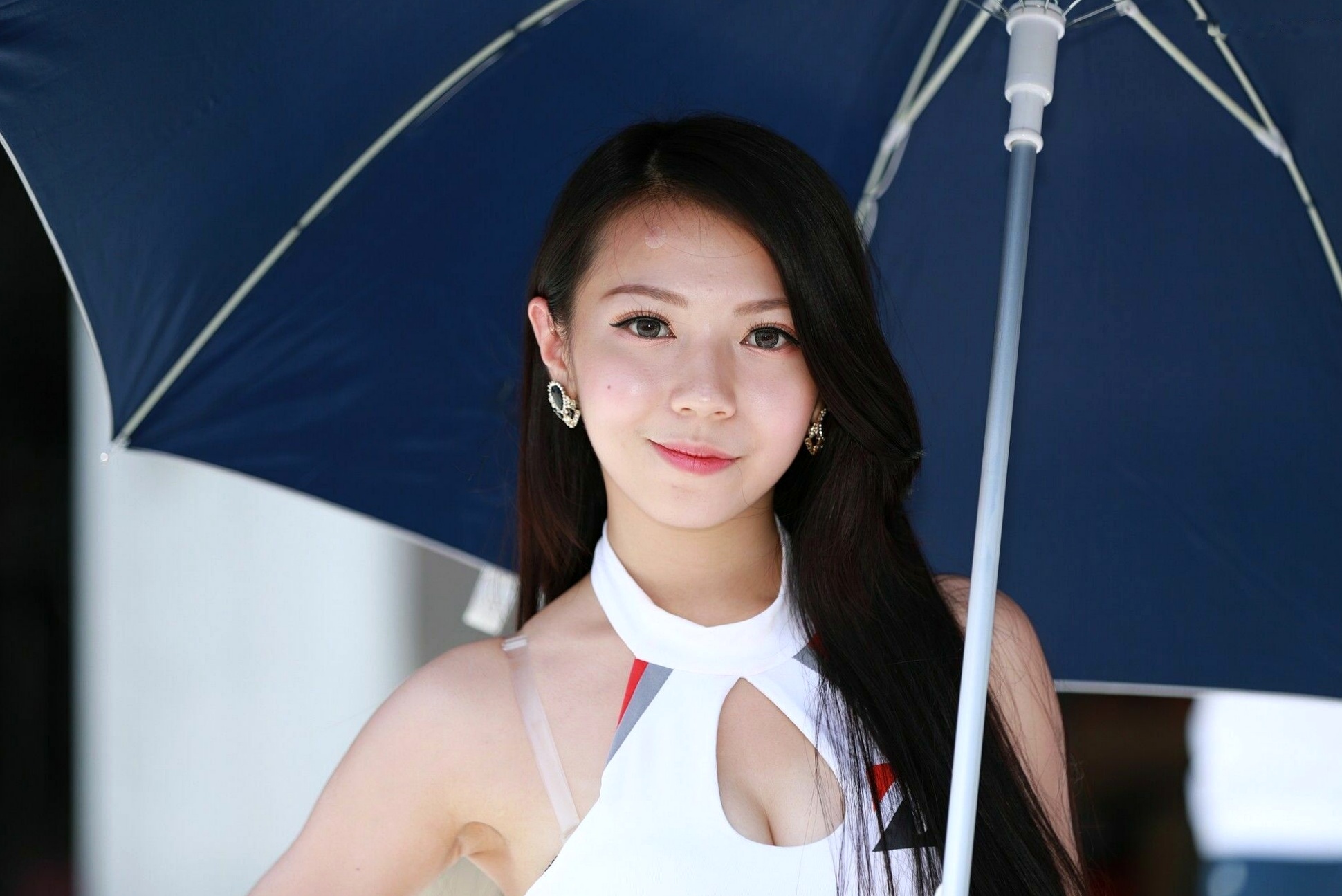 Gallery - 台湾正妹赛车女郎：TSF-R2台湾大赛车第二站，性感制服模特 - model现场高清图集 [150P]台湾制服性感美腿 女神私房照_秀色女神 - image 50