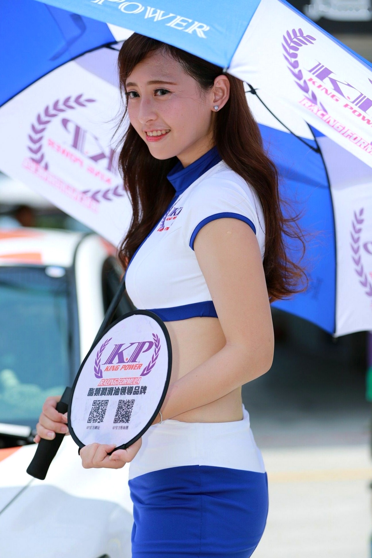 Gallery - 台湾正妹赛车女郎：TSF-R2台湾大赛车第二站，性感制服模特 - model现场高清图集 [150P]台湾制服性感美腿 女神私房照_秀色女神 - image 56