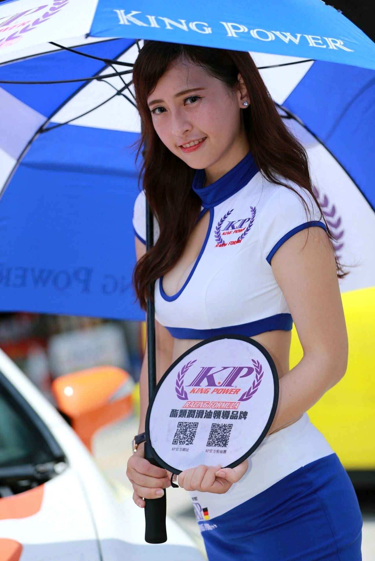 Gallery - 台湾正妹赛车女郎：TSF-R2台湾大赛车第二站，性感制服模特 - model现场高清图集 [150P]台湾制服性感美腿 女神私房照_秀色女神 - image 59