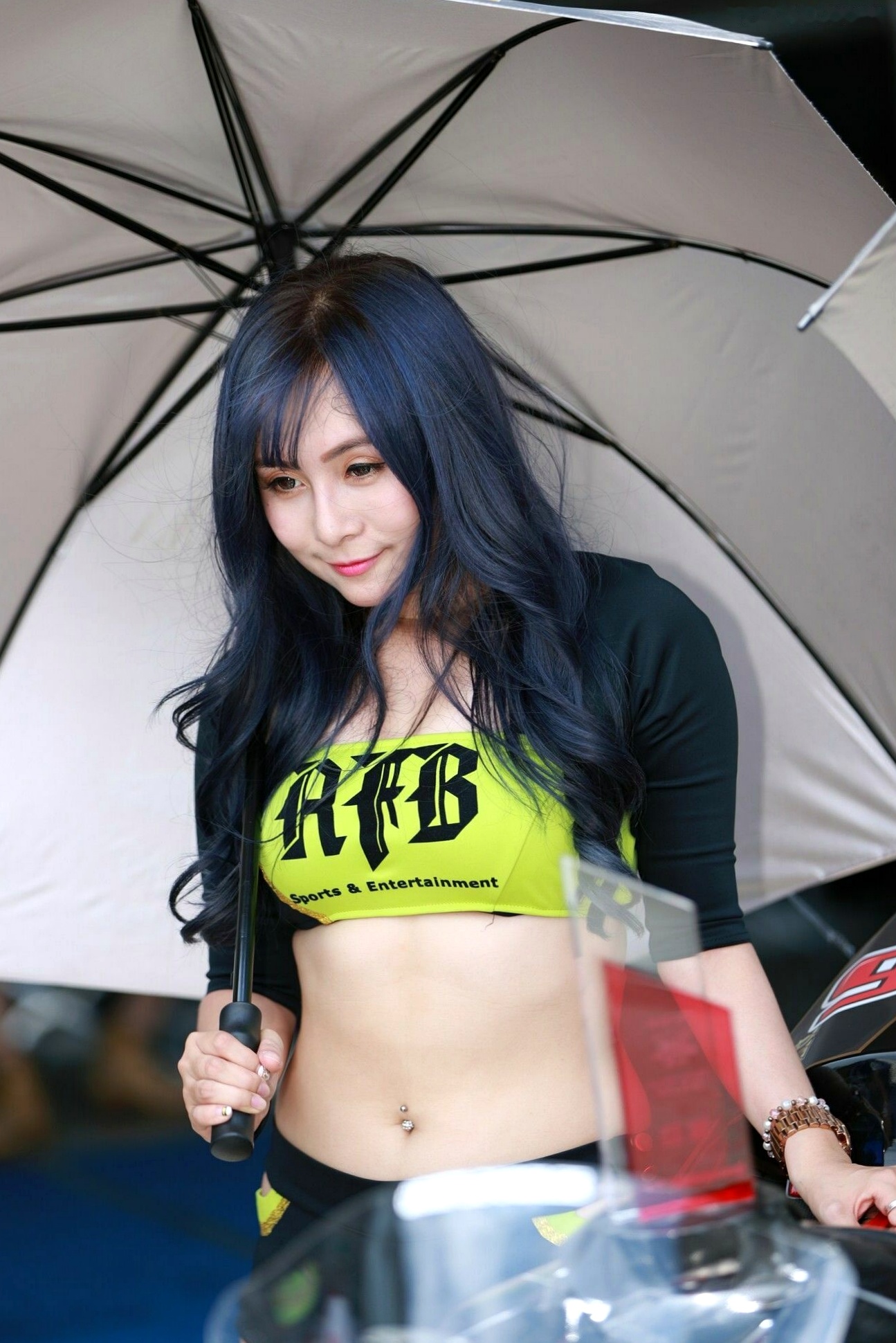 Gallery - 台湾正妹赛车女郎：TSF-R2台湾大赛车第二站，性感制服模特 - model现场高清图集 [150P]台湾制服性感美腿 女神私房照_秀色女神 - image 100
