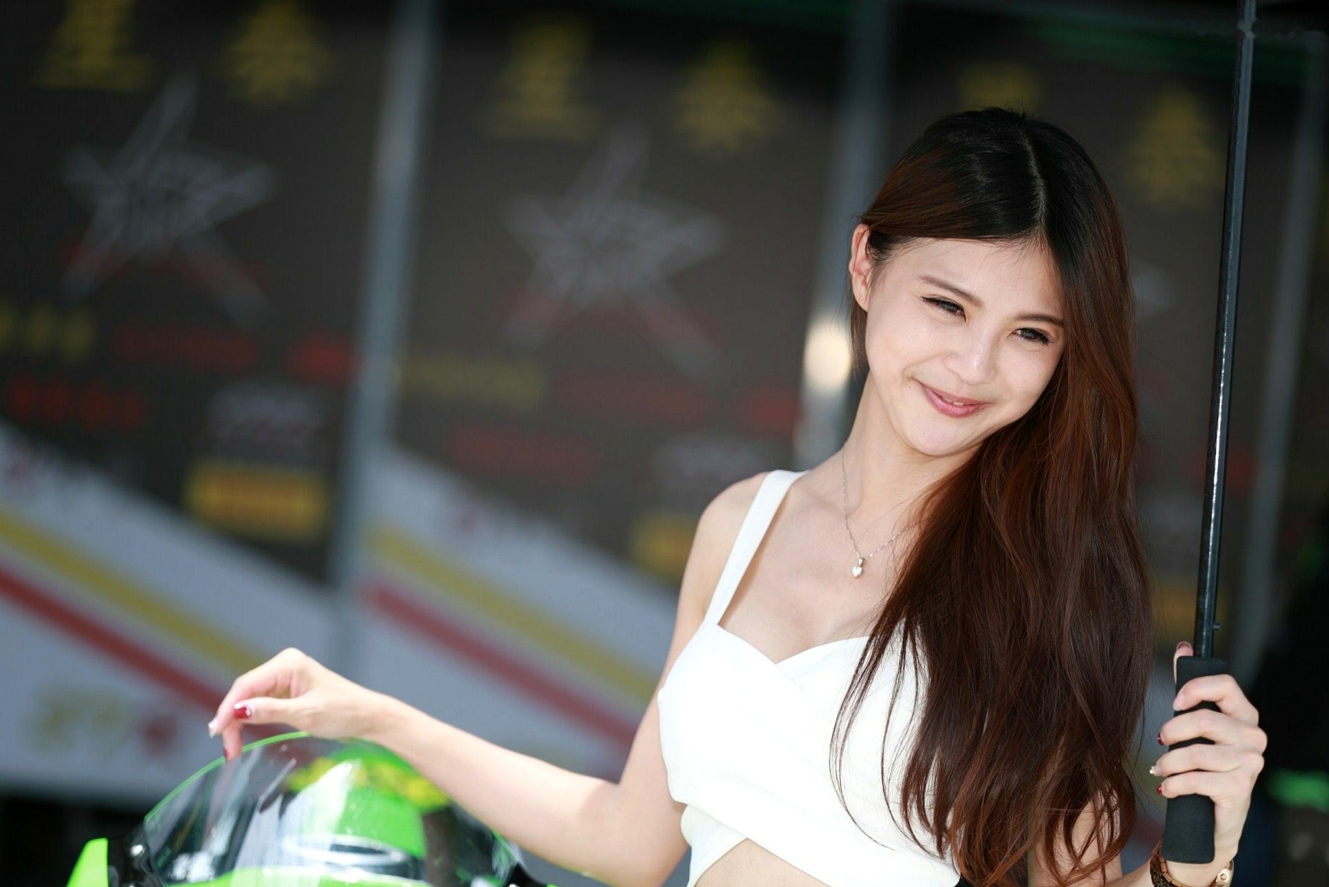 Gallery - 台湾正妹赛车女郎：TSF-R2台湾大赛车第二站，性感制服模特 - model现场高清图集 [150P]台湾制服性感美腿 女神私房照_秀色女神 - image 108