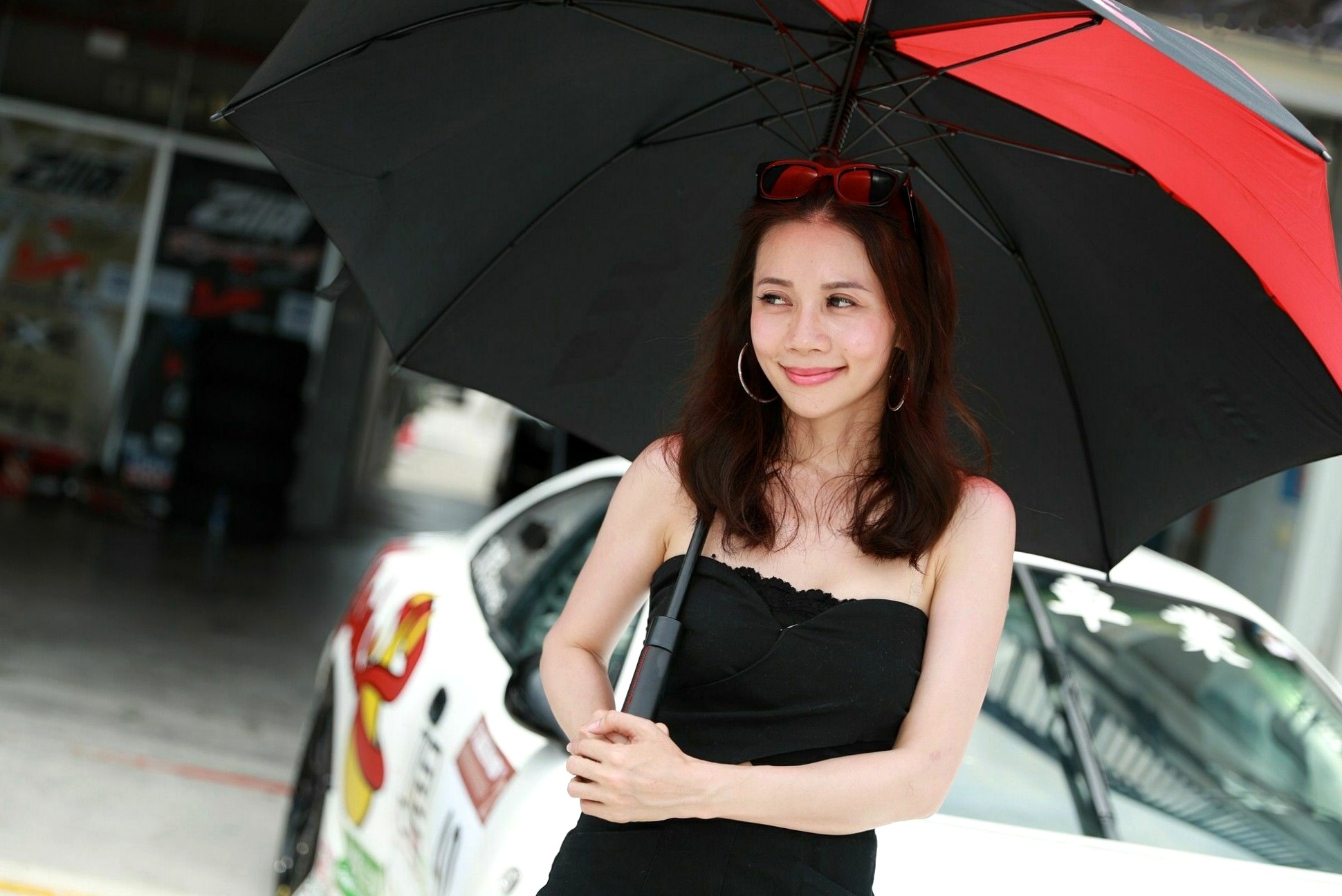 Gallery - 台湾正妹赛车女郎：TSF-R2台湾大赛车第二站，性感制服模特 - model现场高清图集 [150P]台湾制服性感美腿 女神私房照_秀色女神 - image 123